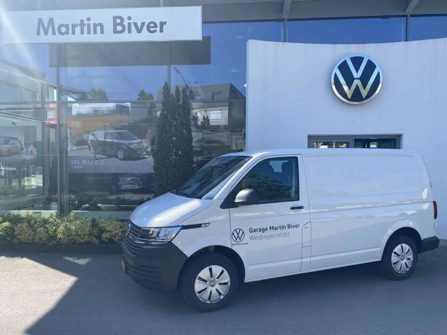 Volkswagen Transporter Fourgon Blanc - 1