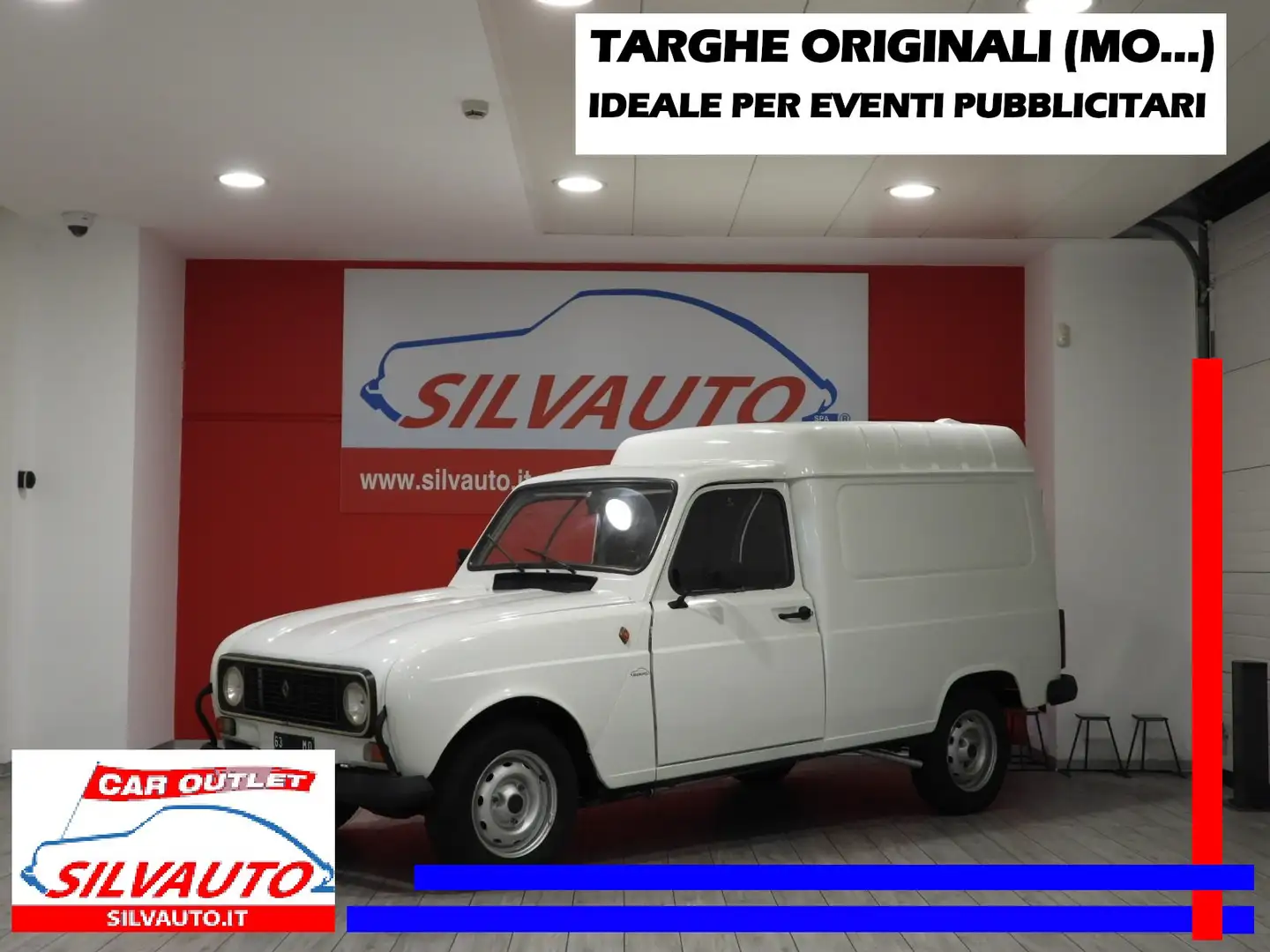Renault R 4 F6 FOURGONETTE – SUPERPREZZO - DA VETRINA (1984) Blanc - 1