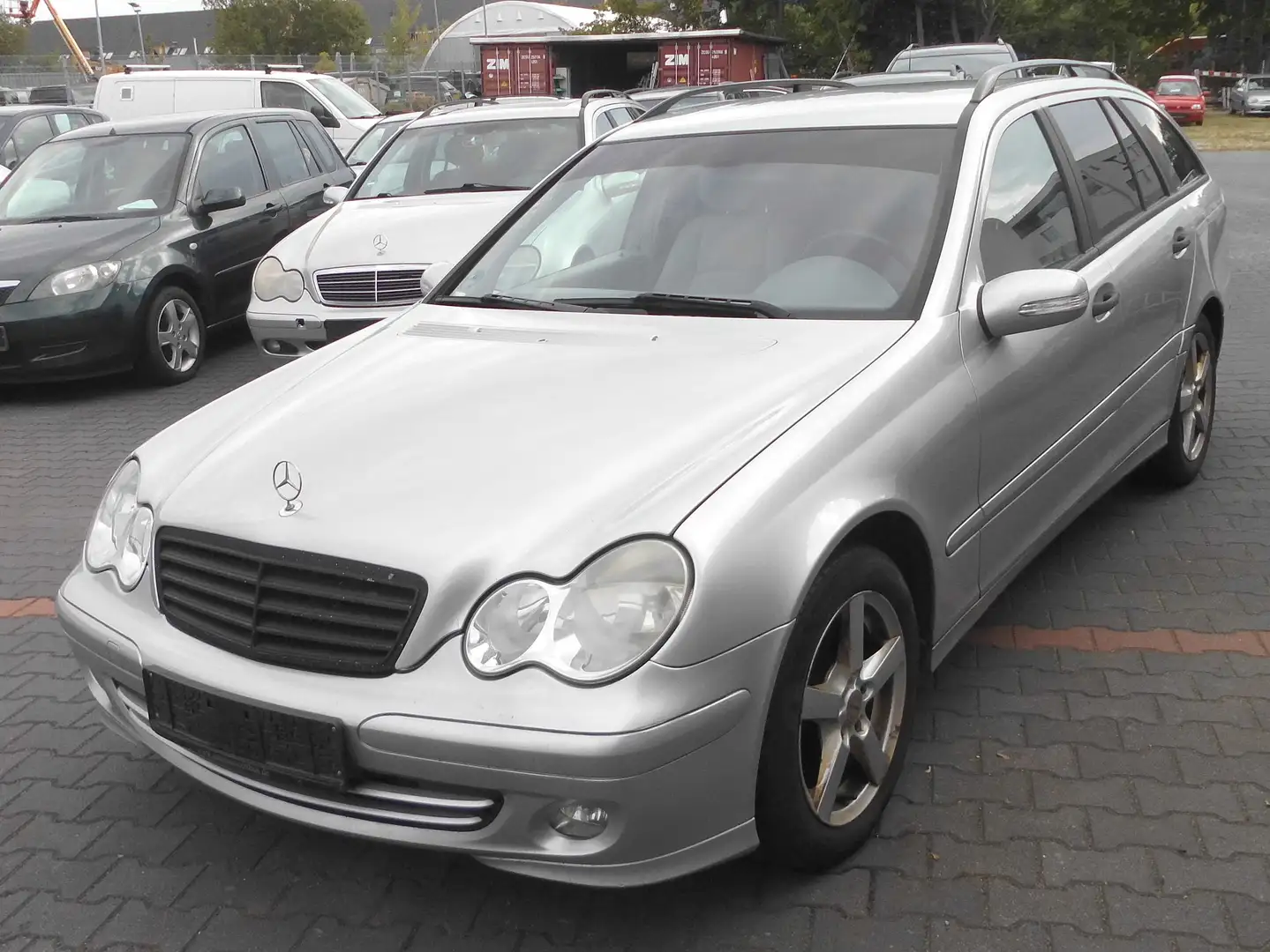 Mercedes-Benz C 200 T CDI Classic NAV,I AHK, EL.SITZE, TEMPOMAT, ALU. srebrna - 1