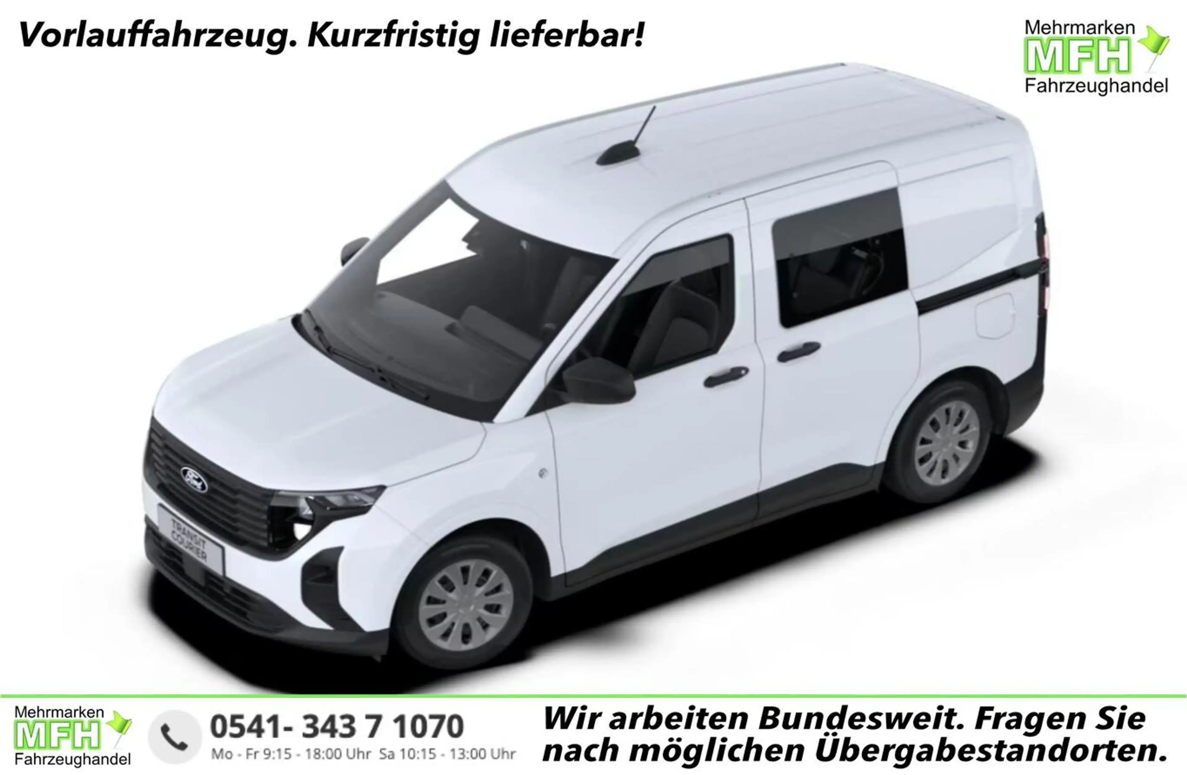 Ford Transit Courier Trend DoKa Aut Kam SHZ Temp 16Z 92 kW (125 PS),...