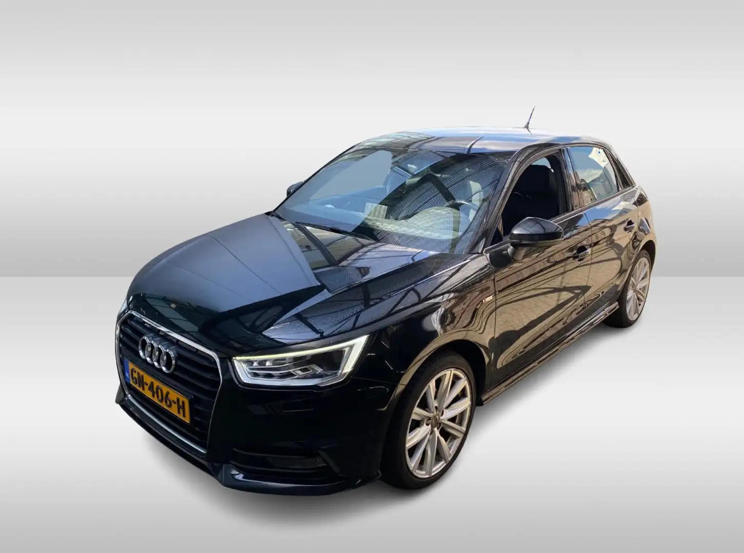 Audi A1 Sportback 1.0 TFSI Sport Pro Line 3x S-Line / Navi Zwart - 1