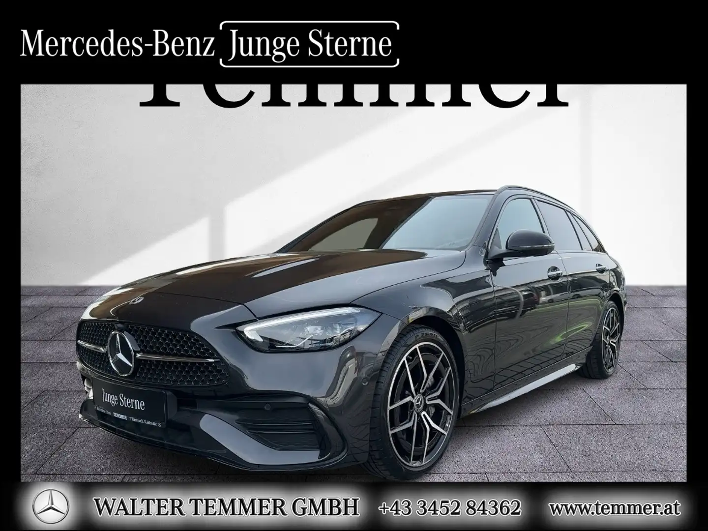 Mercedes-Benz C 220 d 4M T-Mo*AMG-Line*NP €83500 PremiumPlus*PanoD Grau - 1