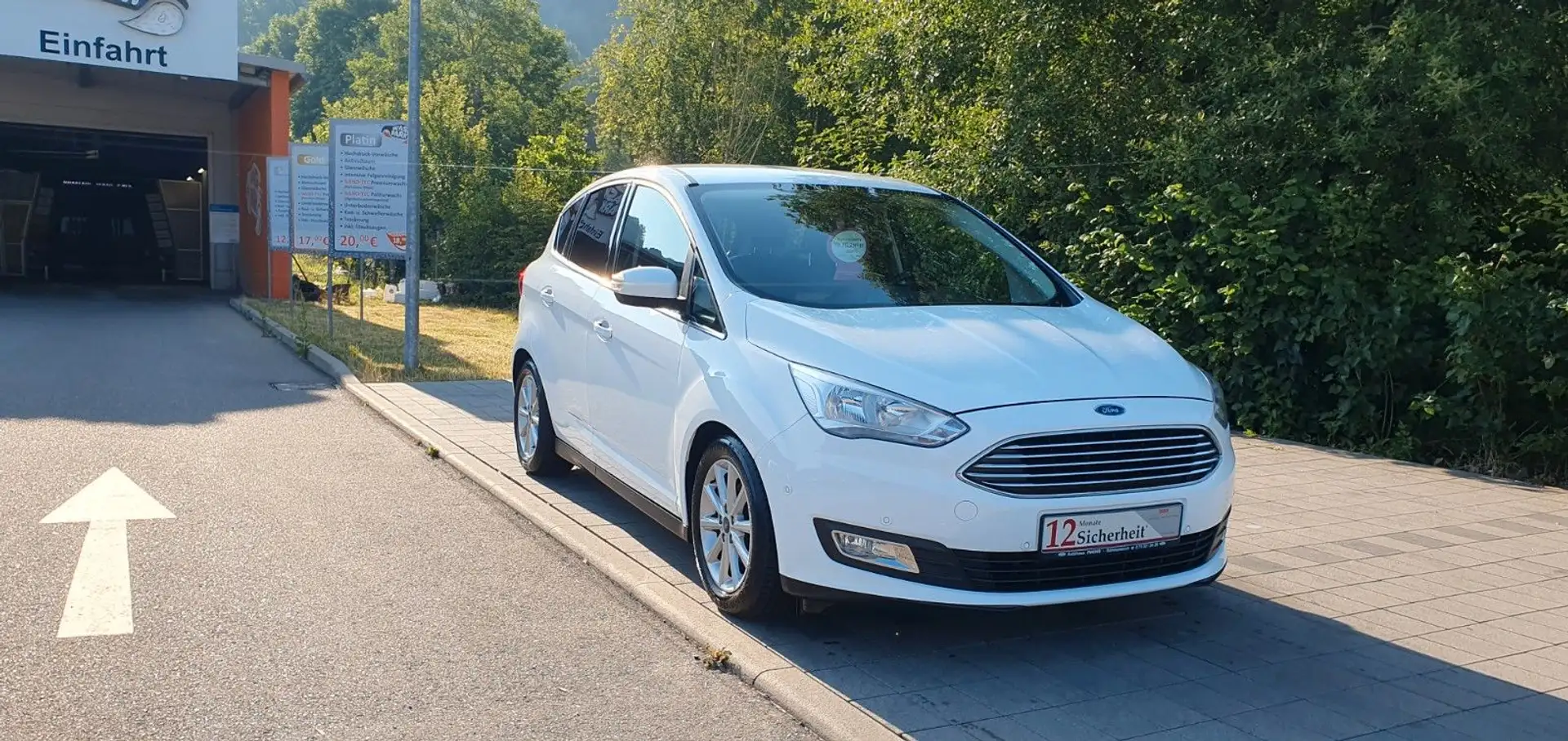 Ford C-Max C-MAX Titanium*TÜV-NEU*SHZ*PDC*NAVI*AHK* Weiß - 1