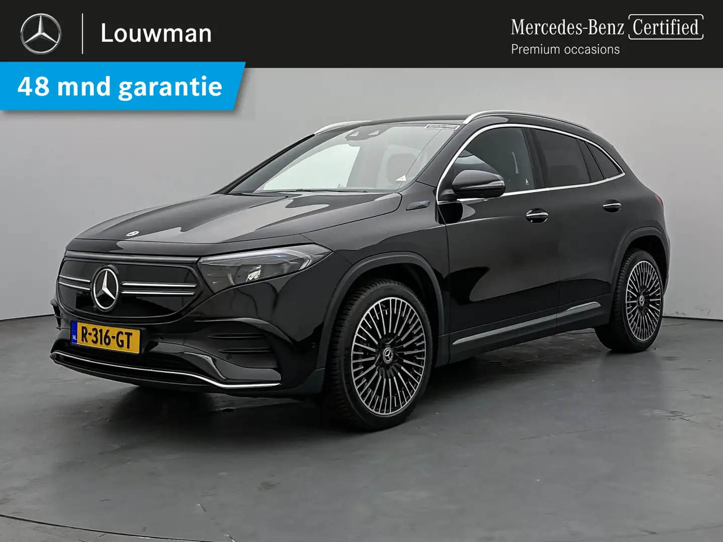 Mercedes-Benz EQA 250 Business Solution AMG 67 kWh | Multi spaaks lichtm Zwart - 1