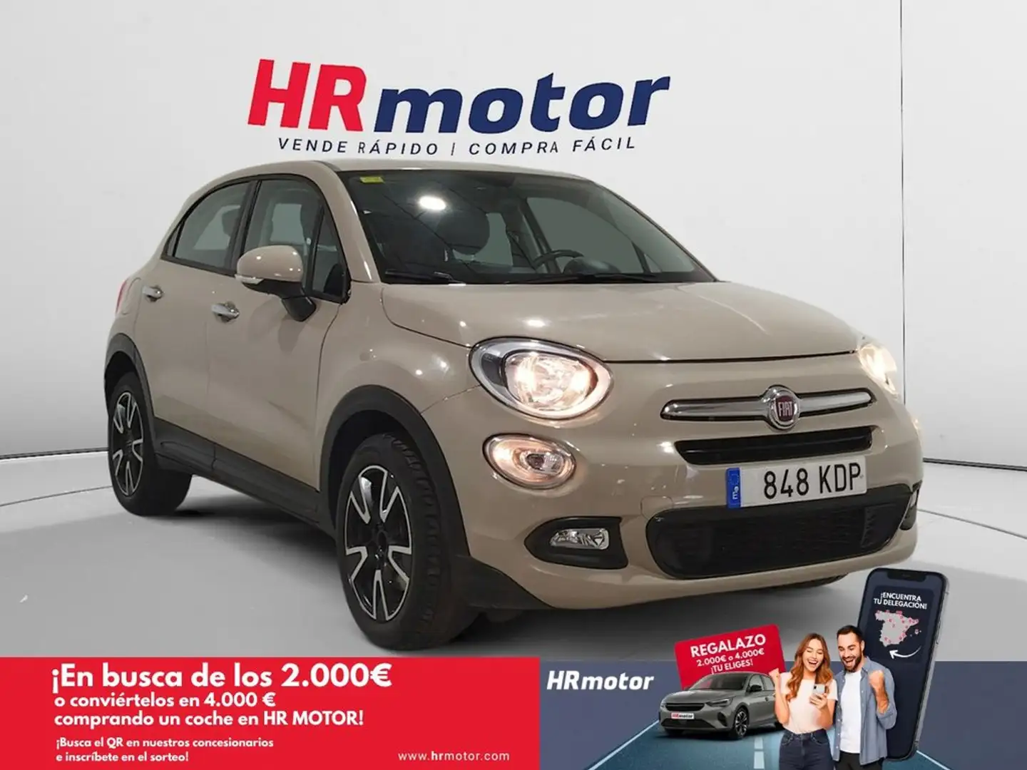 Fiat 500X Pop Star Brun - 1