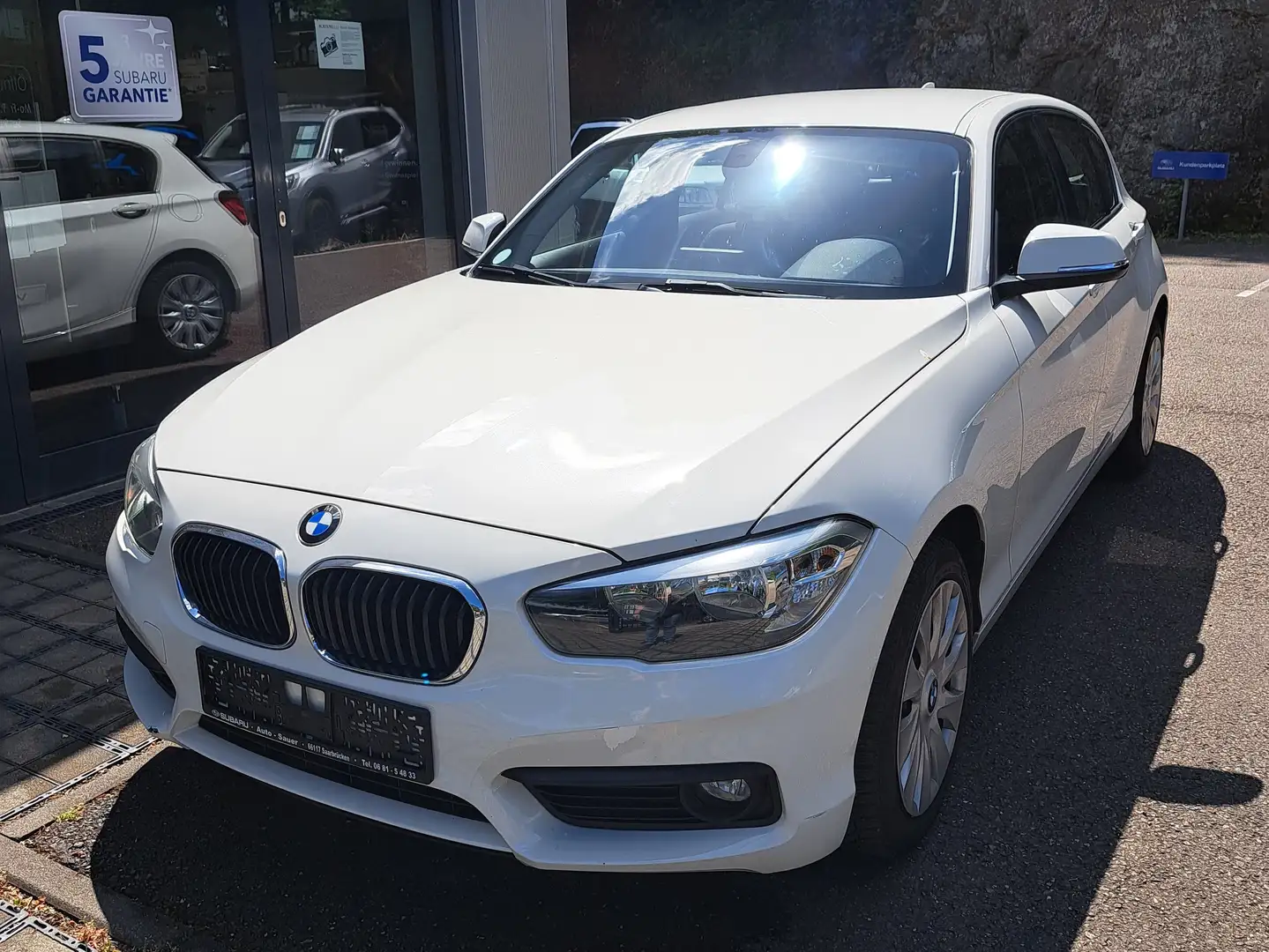 BMW 116 116 i Advantage Blanc - 1