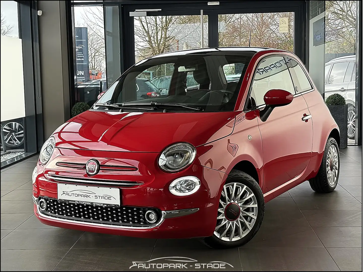 Fiat 500 1.0 Mild Hybrid Red Tech-Paket Pano 1.Hd. Rot - 2
