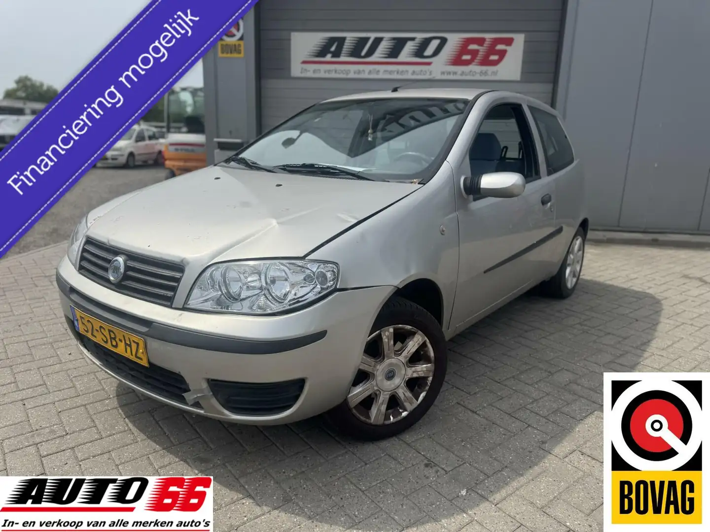 Fiat Punto 1.4-16V Navigator APK tot 08-2026 Grijs - 1