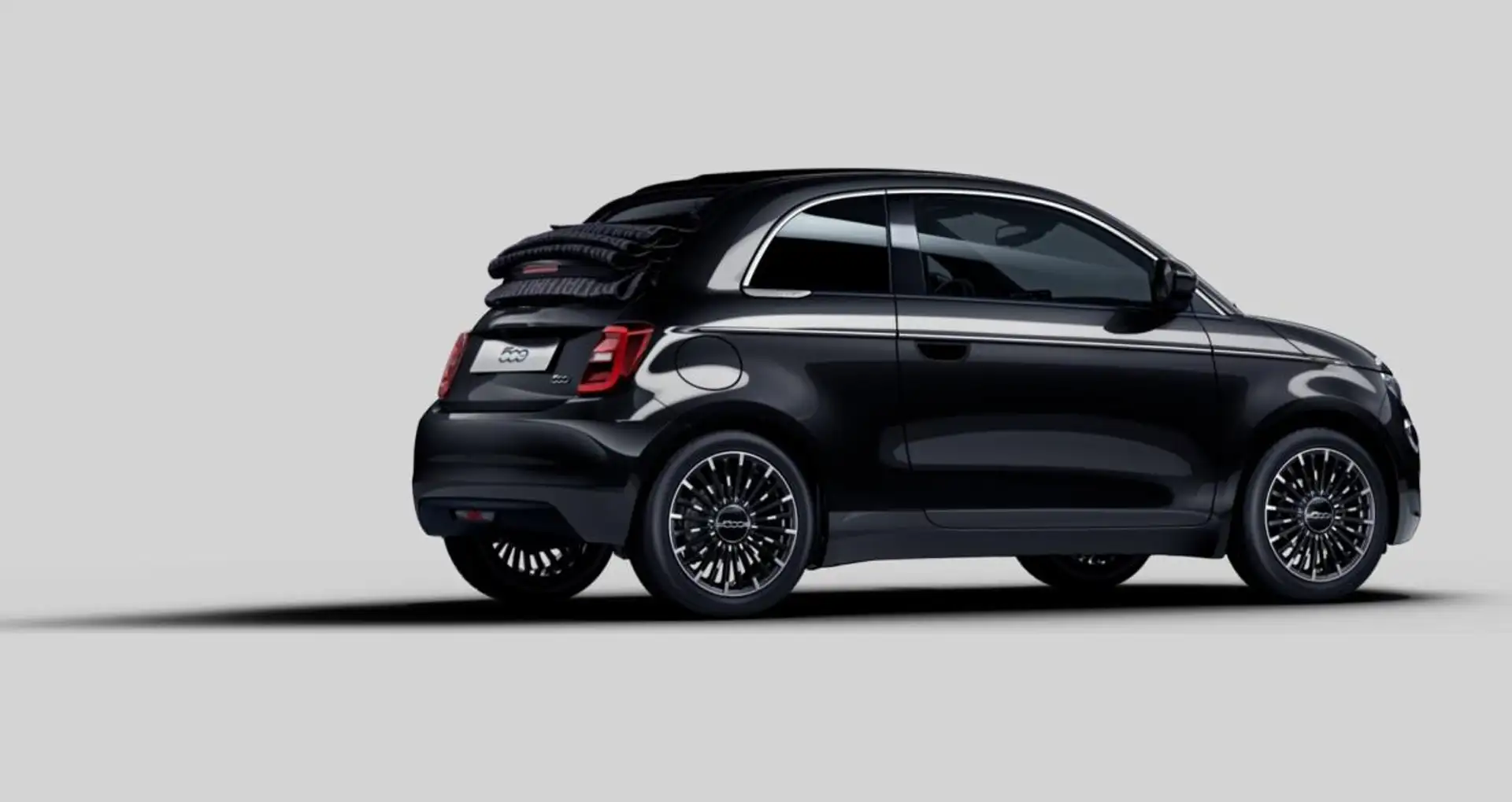 Fiat 500e La Prima CABRIO 42Kwh ****TOP-DEAL**** Schwarz - 2