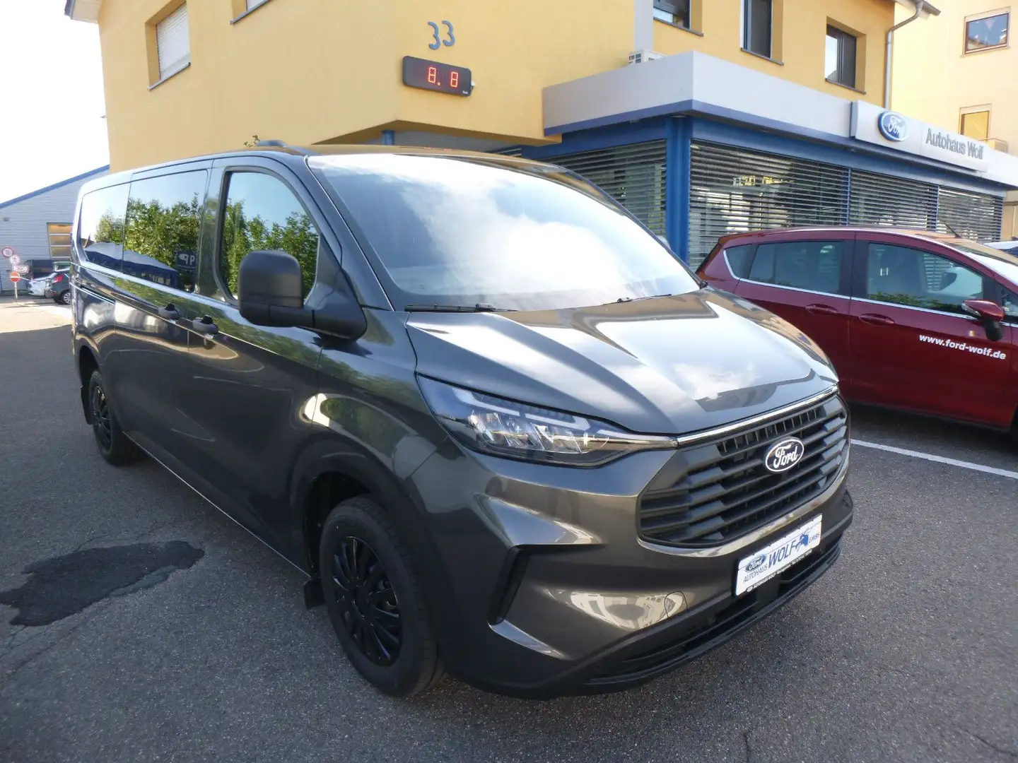 Ford Transit Custom Kombi 320 L2 Trend 8-Sitzer LED Gris - 1