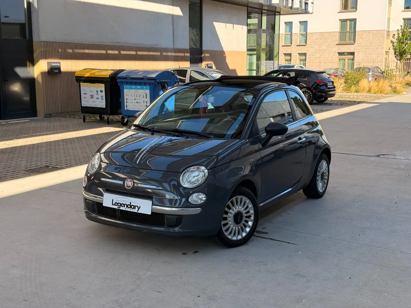 Fiat 500C 1.0i | CABRIOLET | AIRCO | GARANTIE Grijs - 2