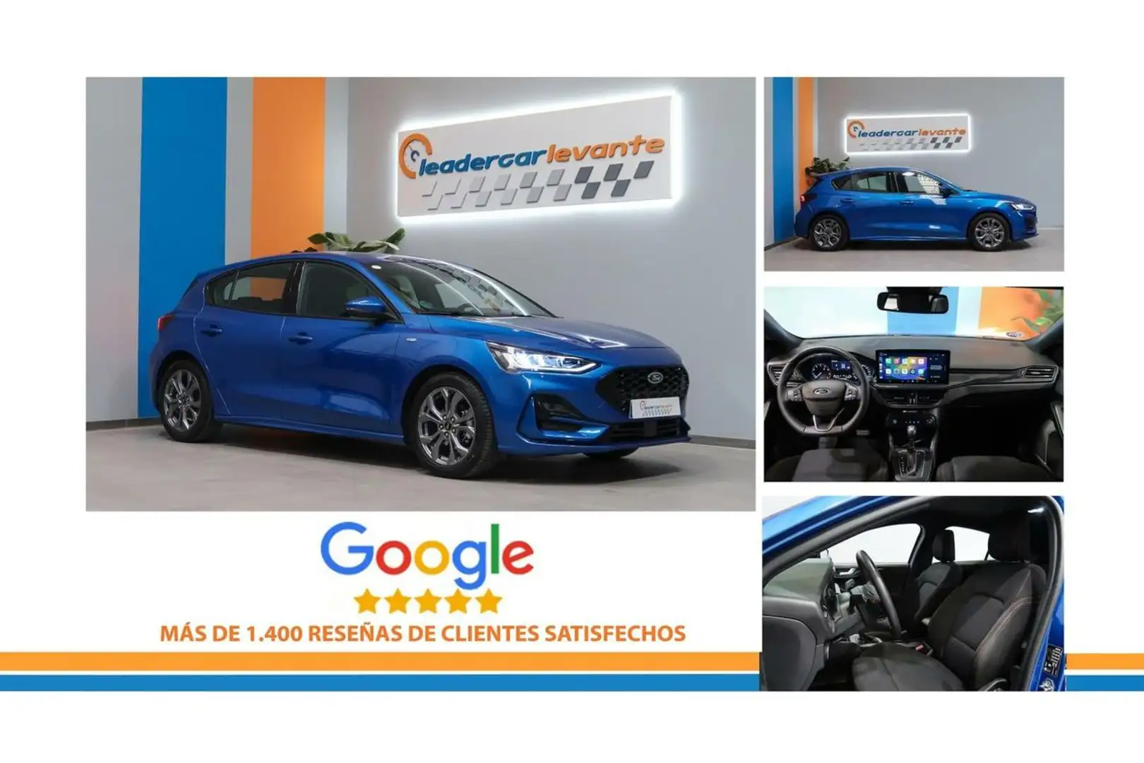 Ford Focus ST-LINE 1.0  ECOBOOST 125CV Azul - 2