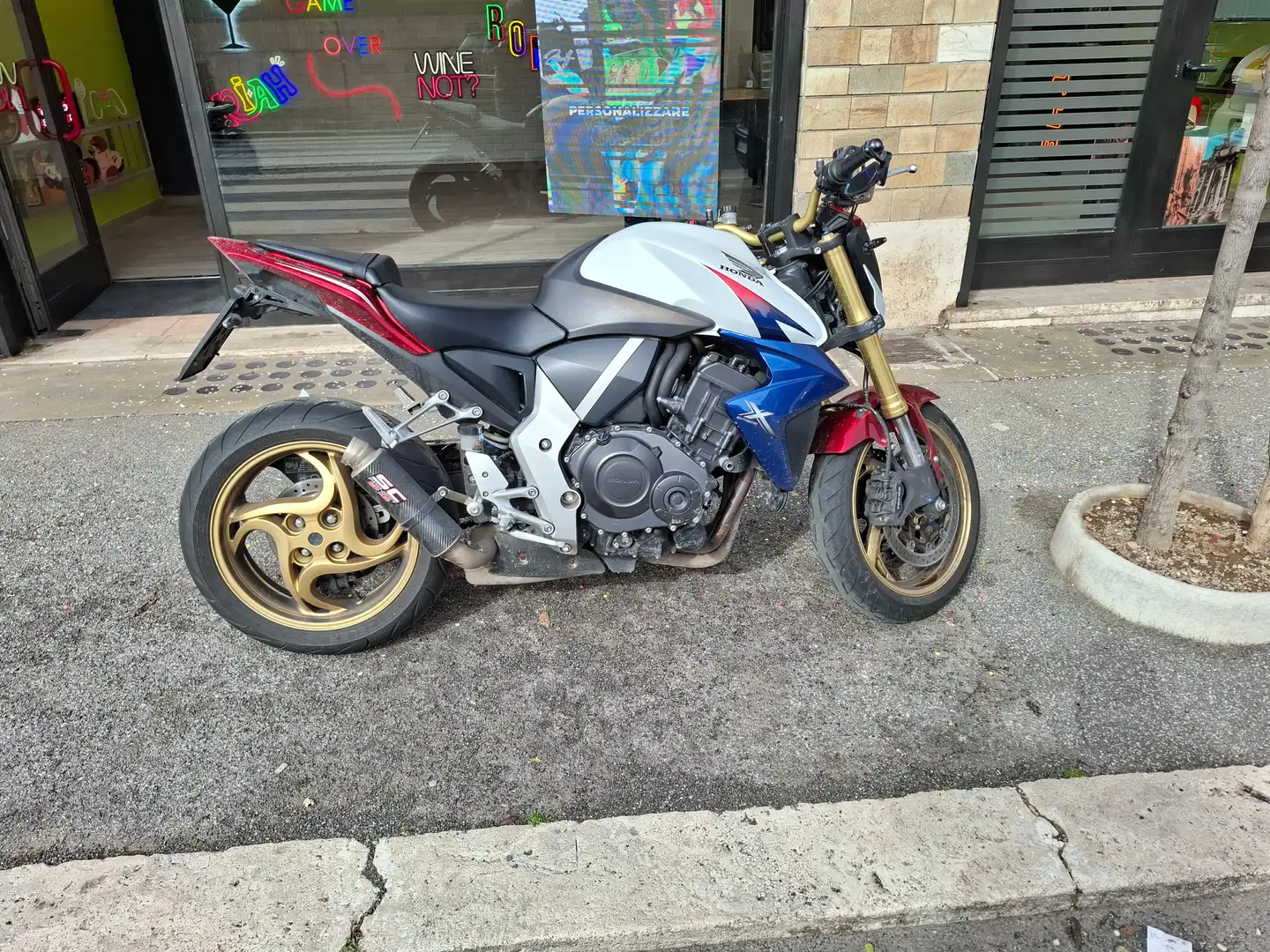 Honda CB 1000 Cb1000r tricolore Blanc - 2