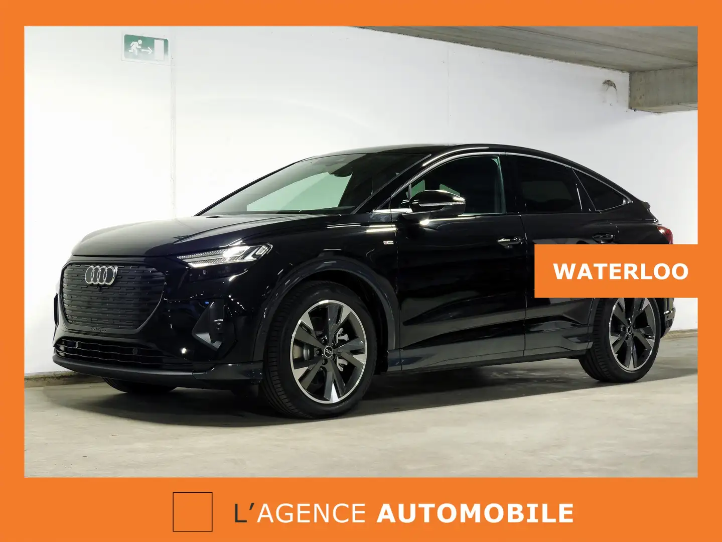 Audi Q4 e-tron 82 kWh 40 S line Sportback - GARANTIE AUDI 11/2026 Noir - 1