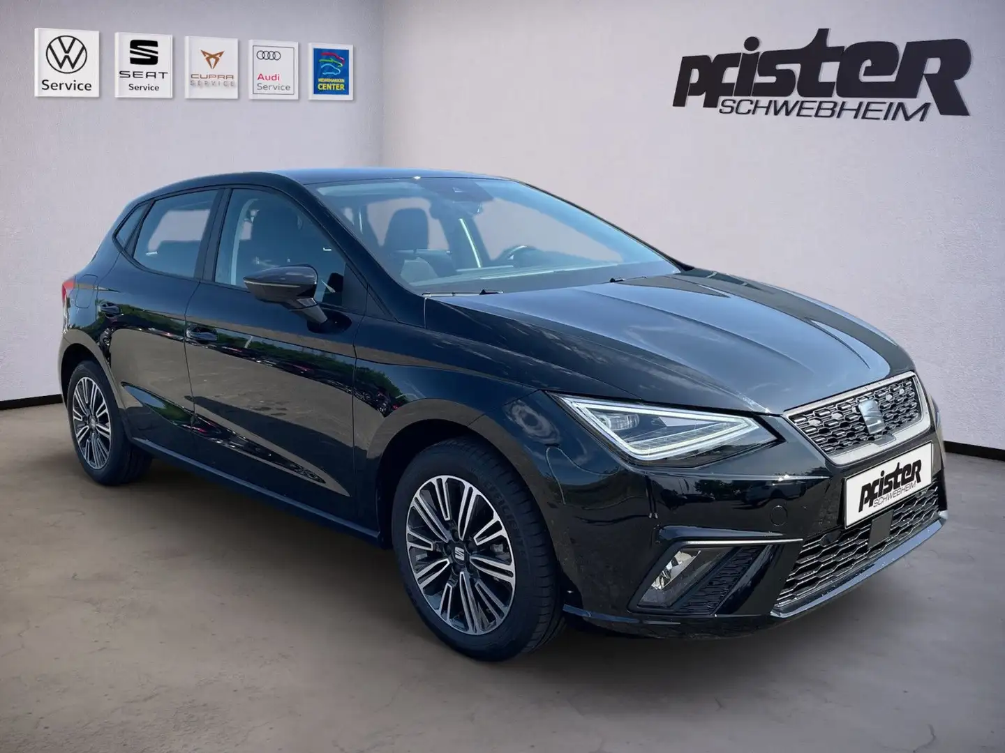 SEAT Ibiza 1.0 TSI Style Edition+LED+NAVI+KAMERA Noir - 2
