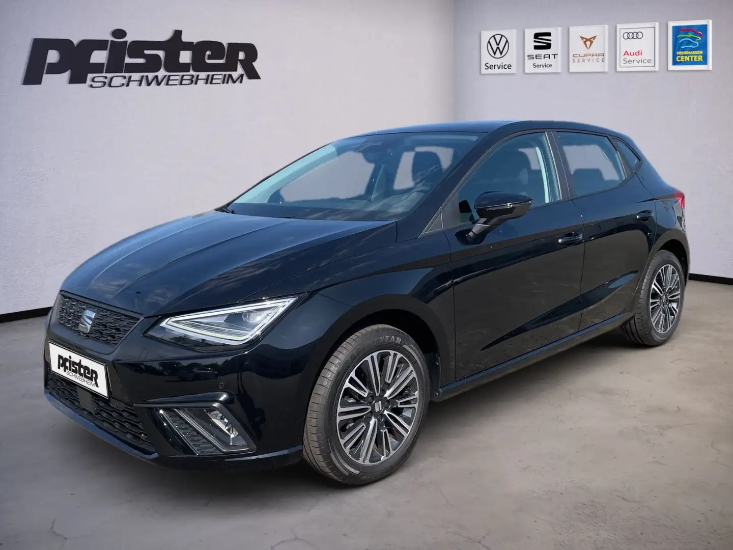 SEAT Ibiza 1.0 TSI Style Edition+LED+NAVI+KAMERA Noir - 1
