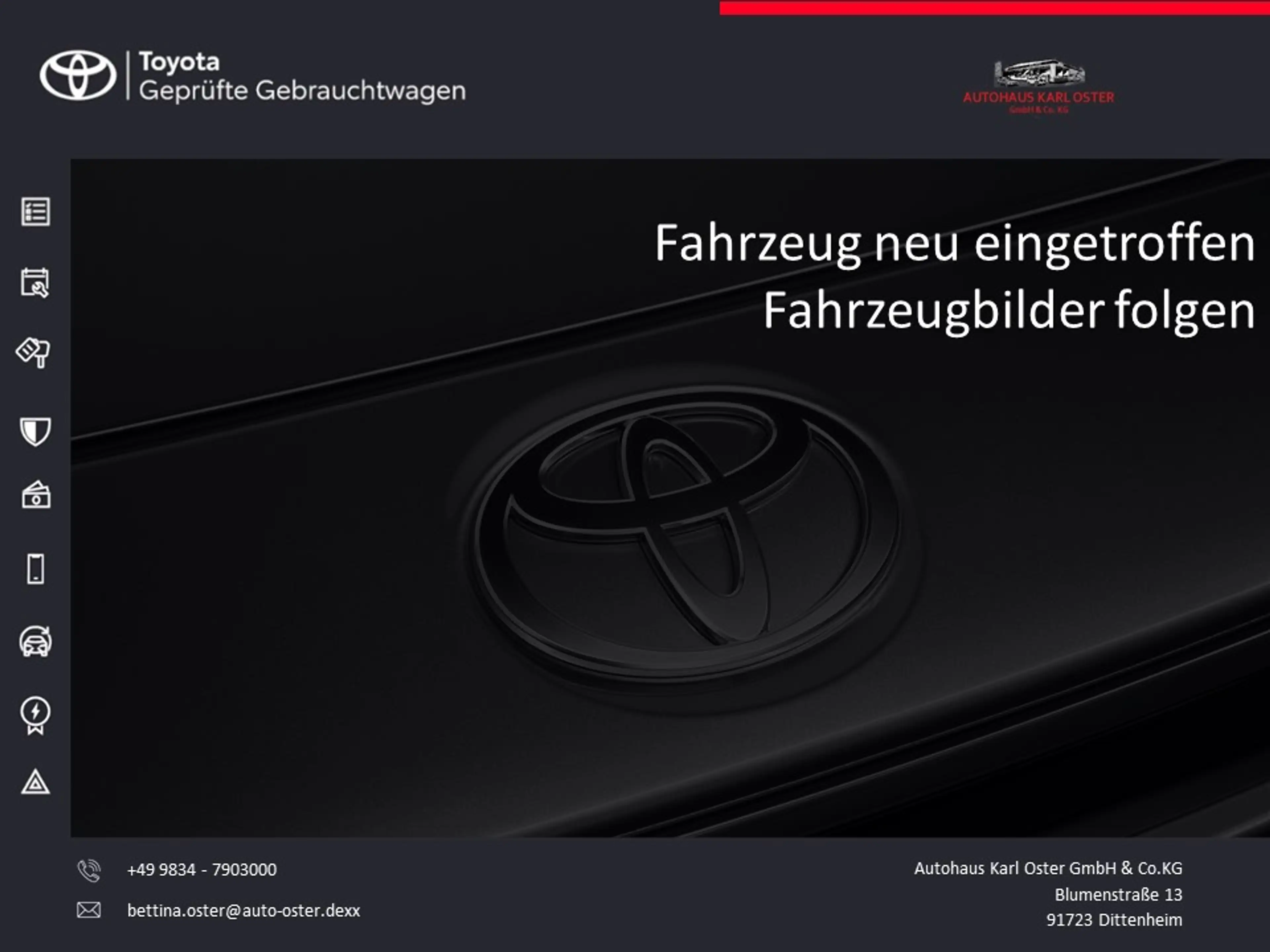 Toyota C-HR 2.0 Hybrid Team Deutschland