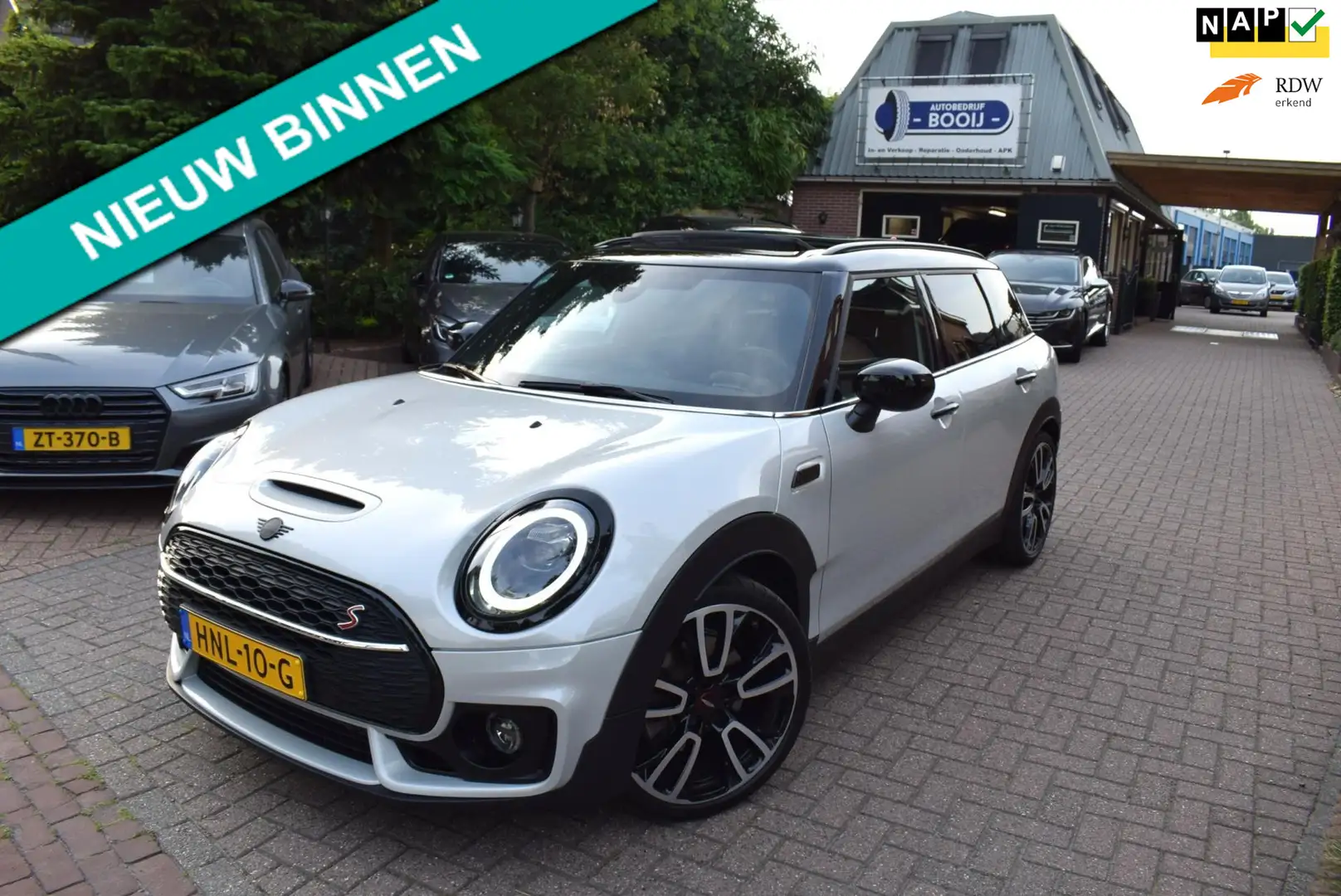 MINI Cooper S Clubman Mini 2.0 Rockingham GT Edition AUTOM/PANO DAK/CRUI Wit - 1
