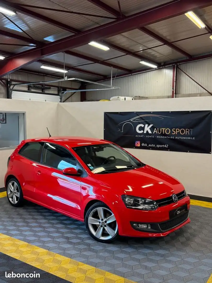 Volkswagen Polo Sportline 1.6 Tdi 105cv Rouge - 1