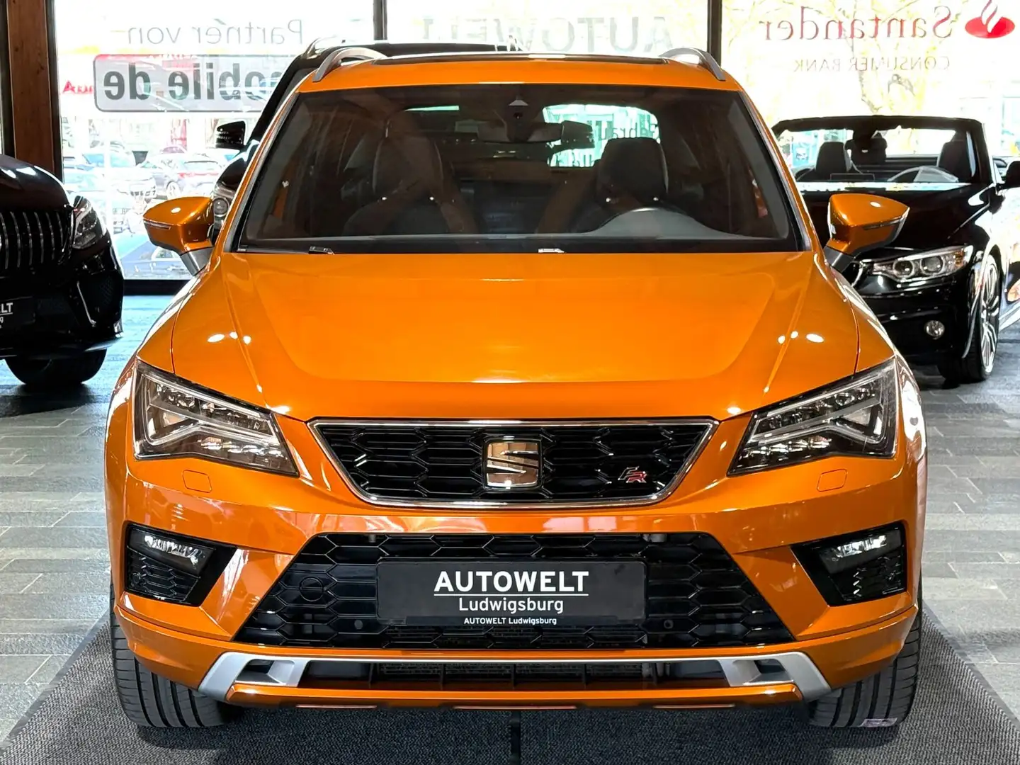 SEAT Ateca FR 4Drive 2.0 TSI ACC-LED-NAVI-LEDER-AHK Orange - 2