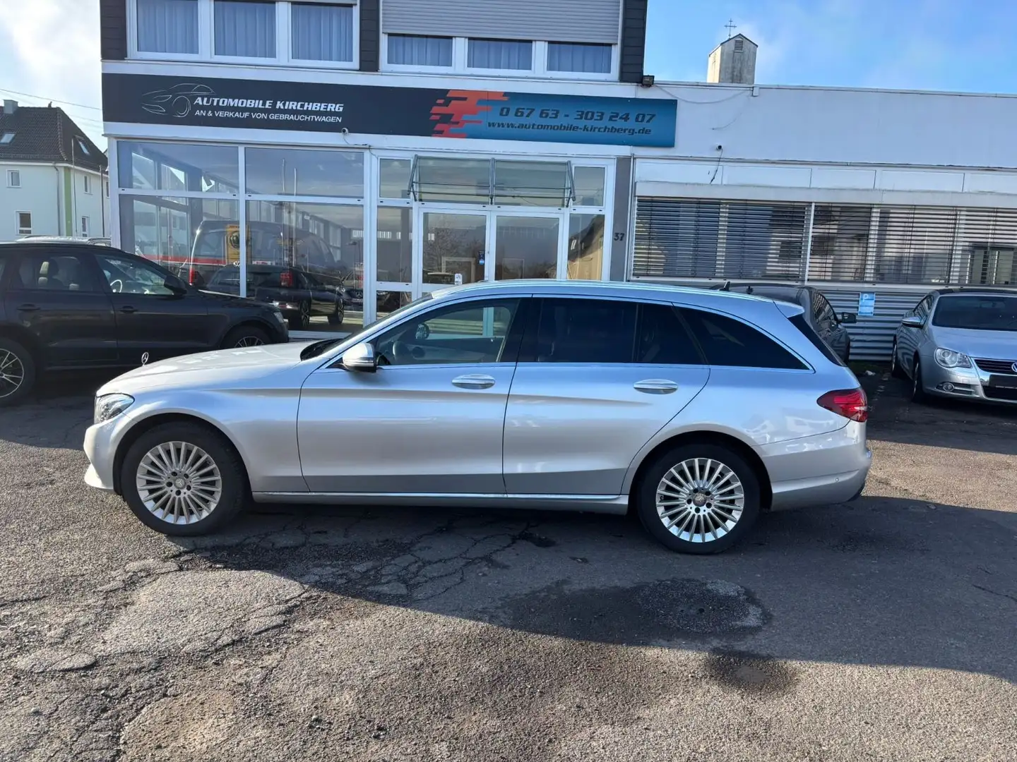 Mercedes-Benz C 250 4Matic Automatik+Xenon+Leder+Nav+Kam+Temp Argent - 2