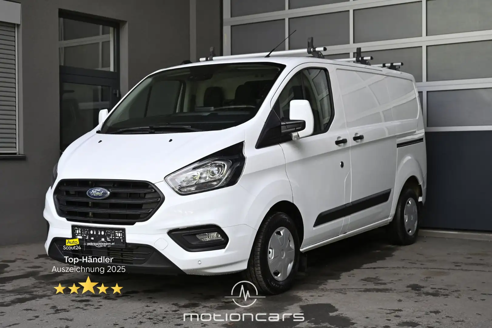 Ford Transit Custom 2.0 TDCi 300 L1 Trend Pickerl NEU Weiß - 1