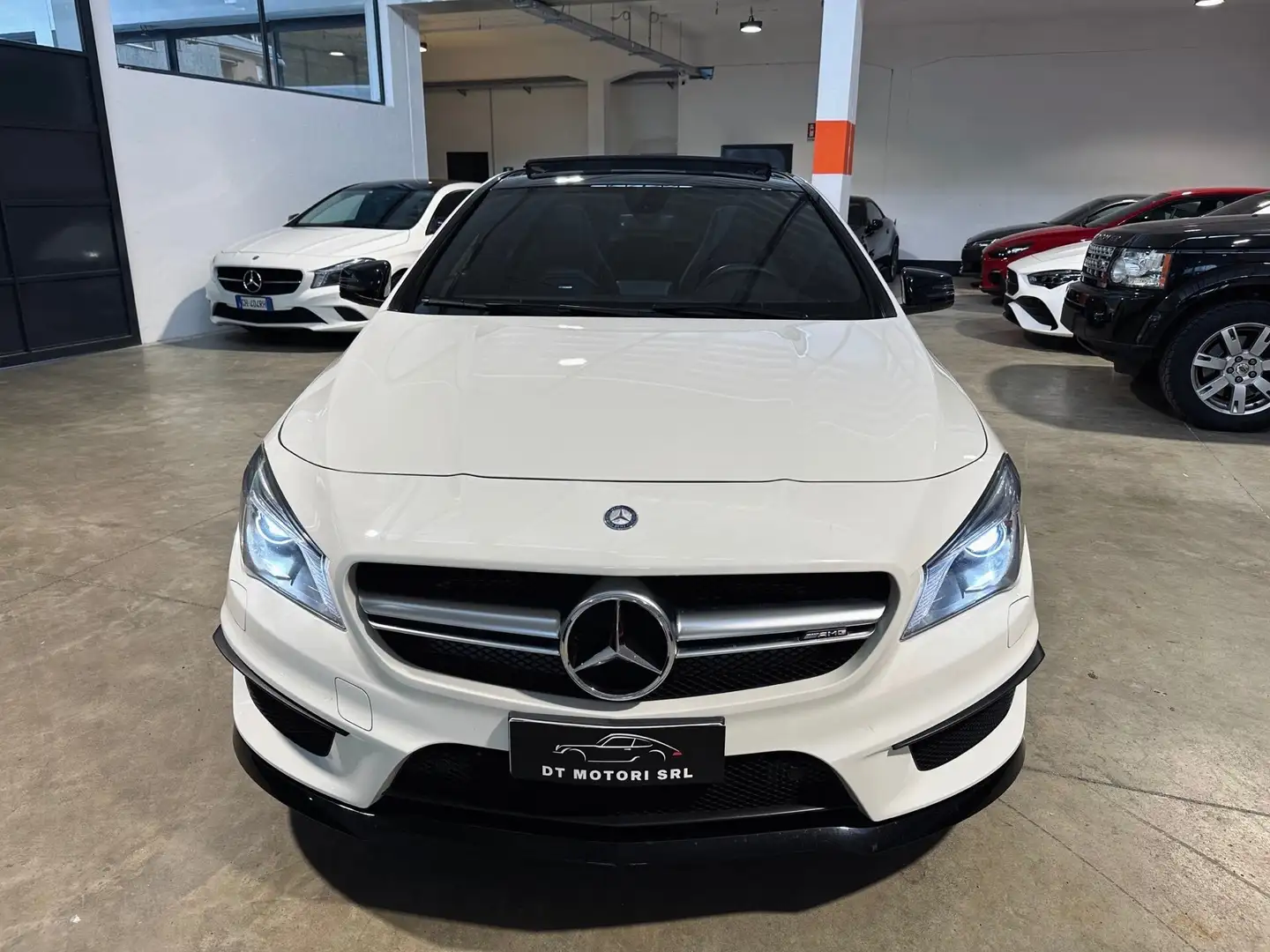 Mercedes-Benz CLA 45 AMG 4Matic RECARO - TETTO - PERFORMANCE Bianco - 2
