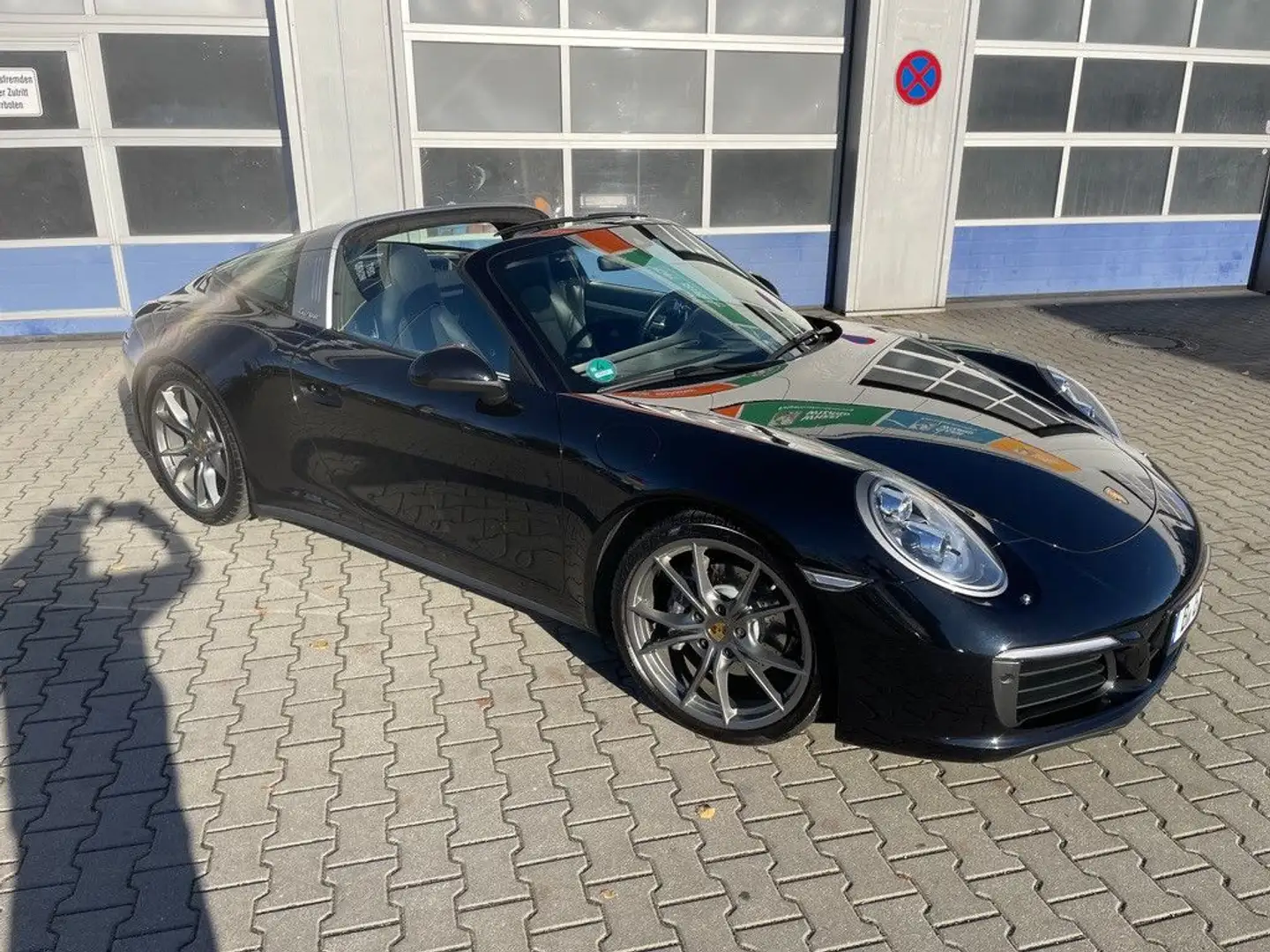 Porsche 911 Targa 4*SAGA*Chrono*Lederp*Kamera*Side Assis Schwarz - 1