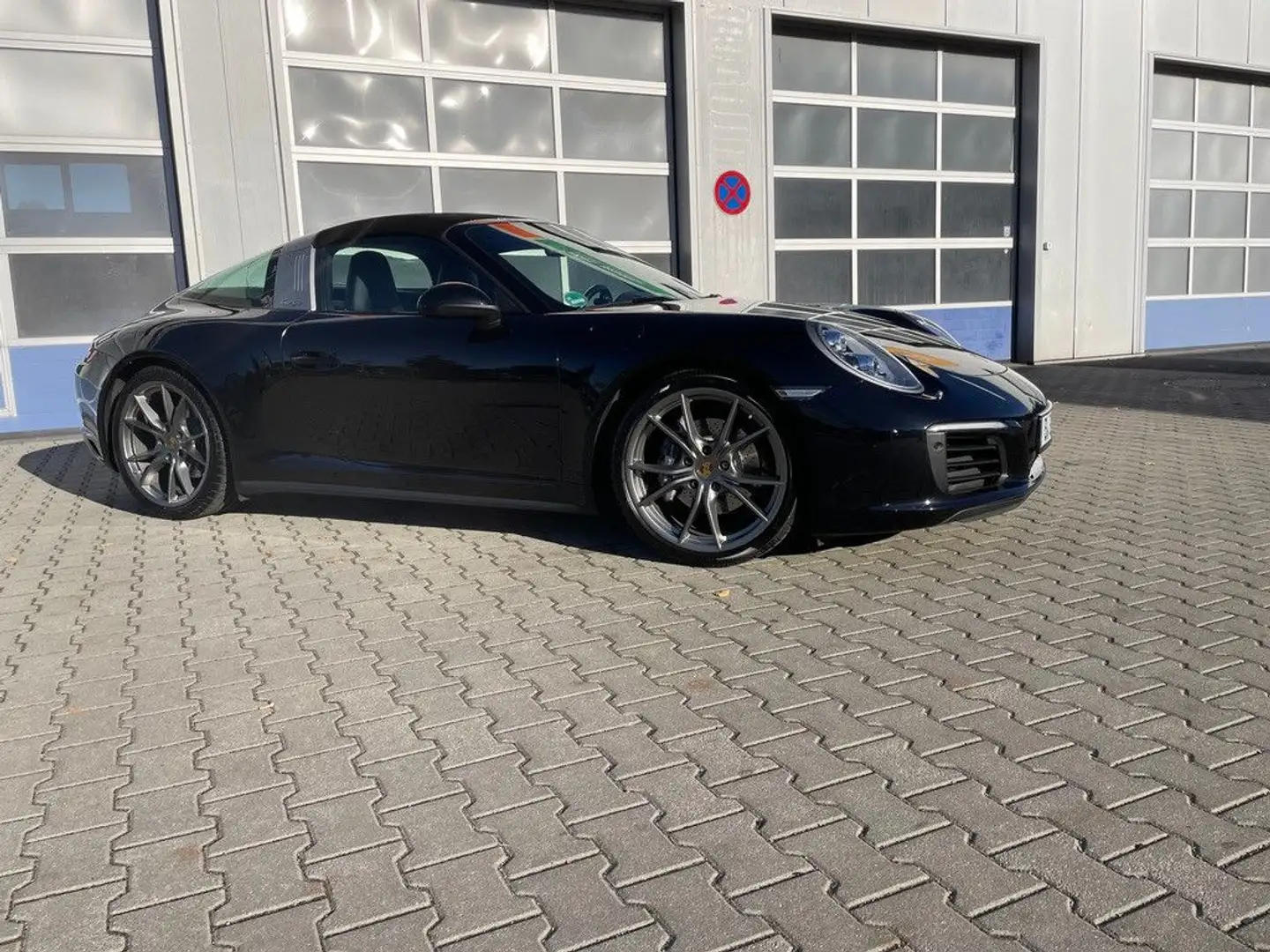 Porsche 911 Targa 4*SAGA*Chrono*Lederp*Kamera*Side Assis Schwarz - 2