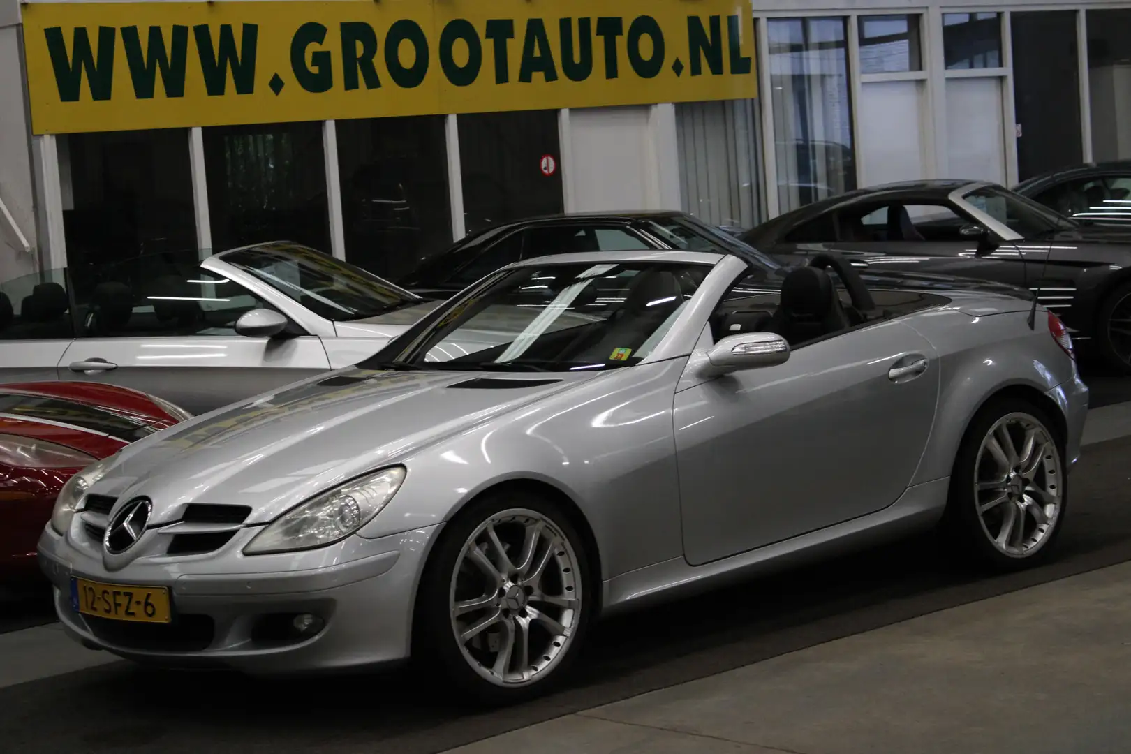 Mercedes-Benz SLK 350 Airco, Cruise control, Youngtimer, Stuurbekrachtig Grigio - 1