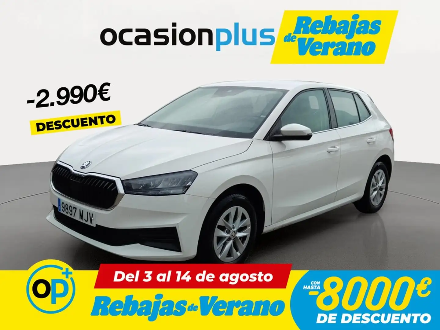 Skoda Fabia 1.0 TSI Ambition 70kW Blanco - 1
