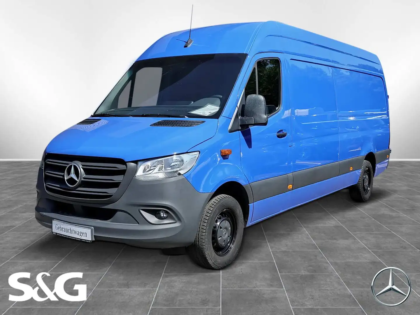 Mercedes-Benz Sprinter 314 CDI Kasten L3H2 KAMERA LIFT MBUX Blau - 1
