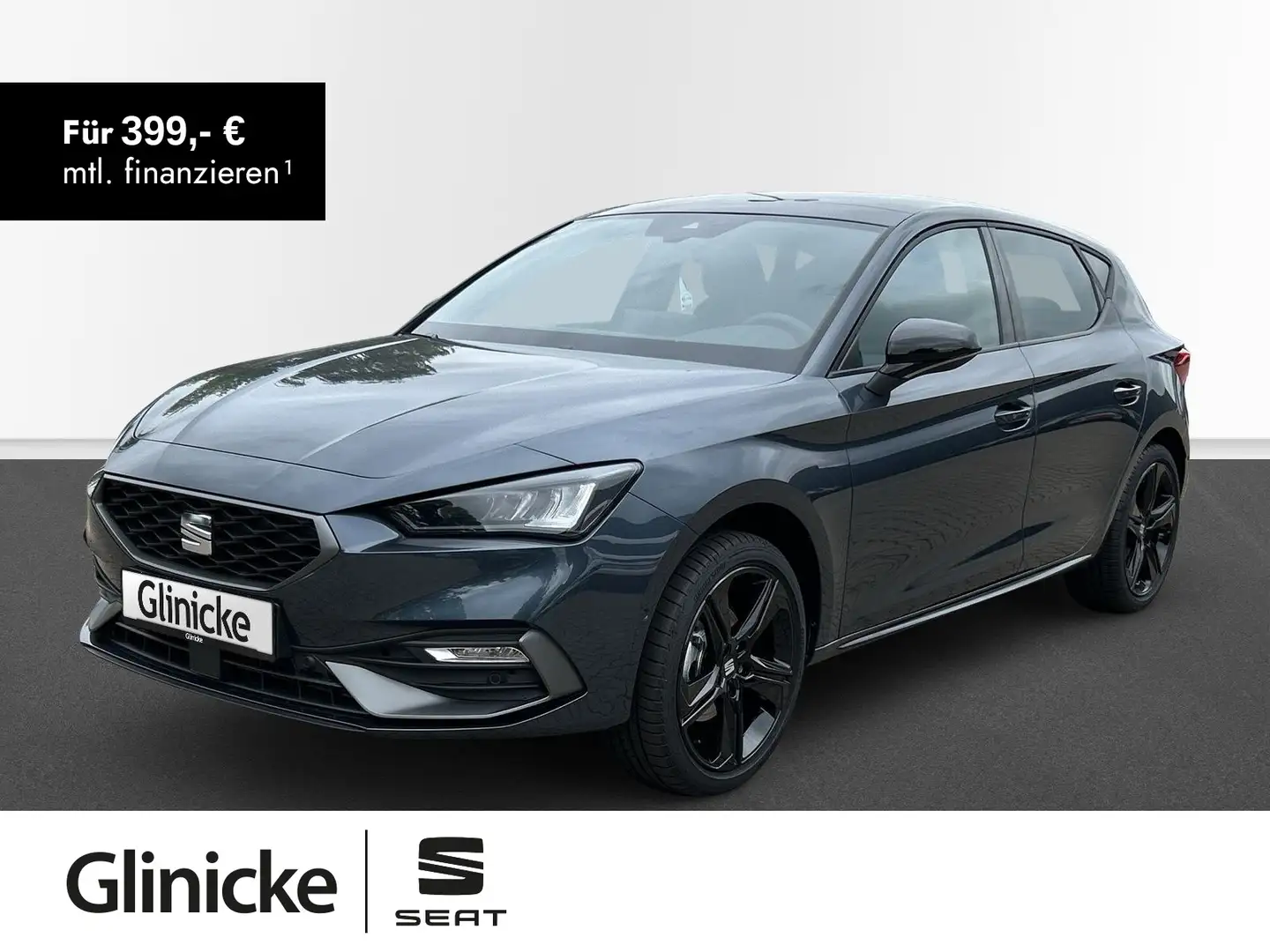 SEAT Leon 1.5 eTSI FR Black Edition Pano Winterpaket Gris - 1