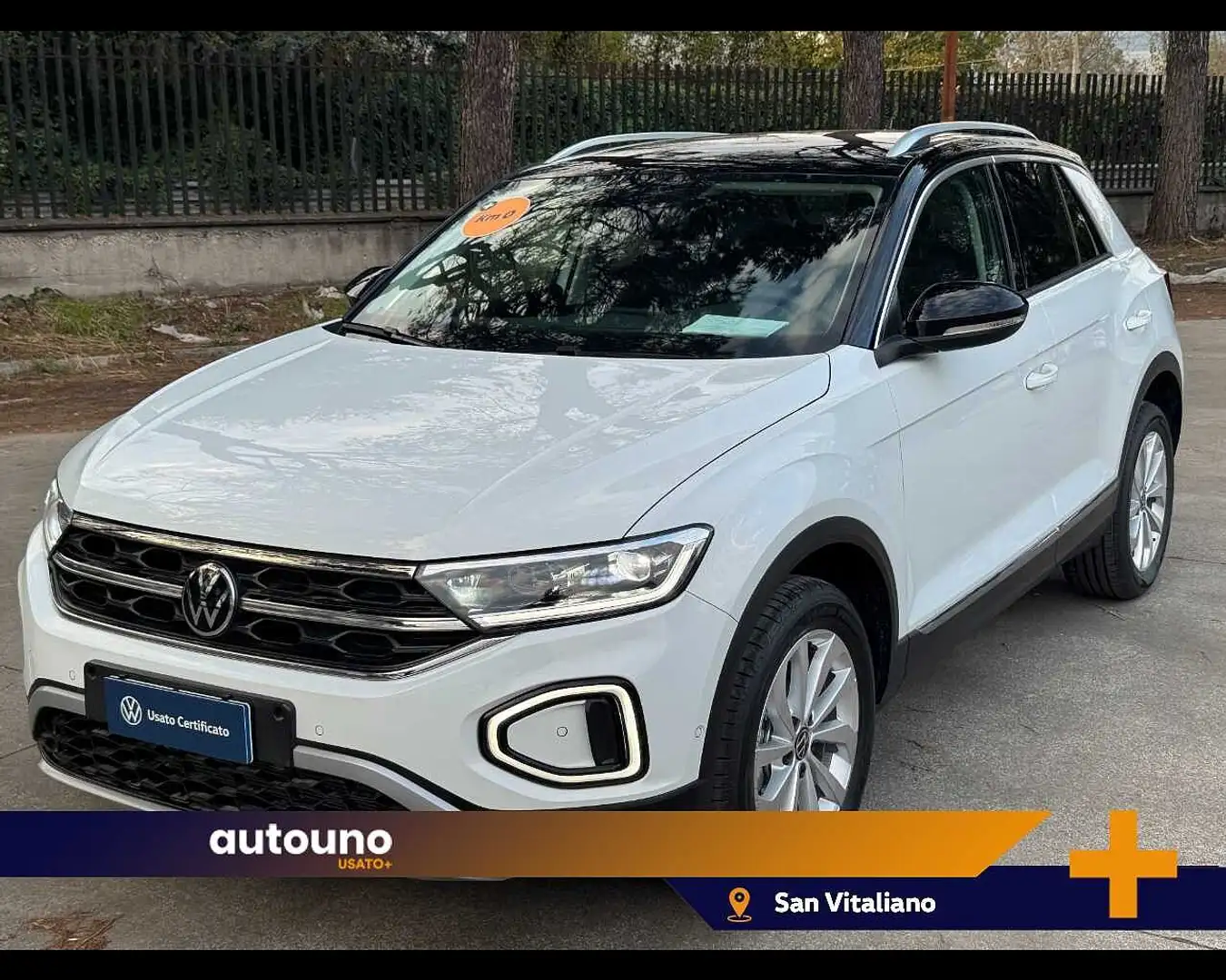 Volkswagen Nuovo T-Roc T-ROC 1.0 TSI STYLE 110 CV MY 24 Білий - 1