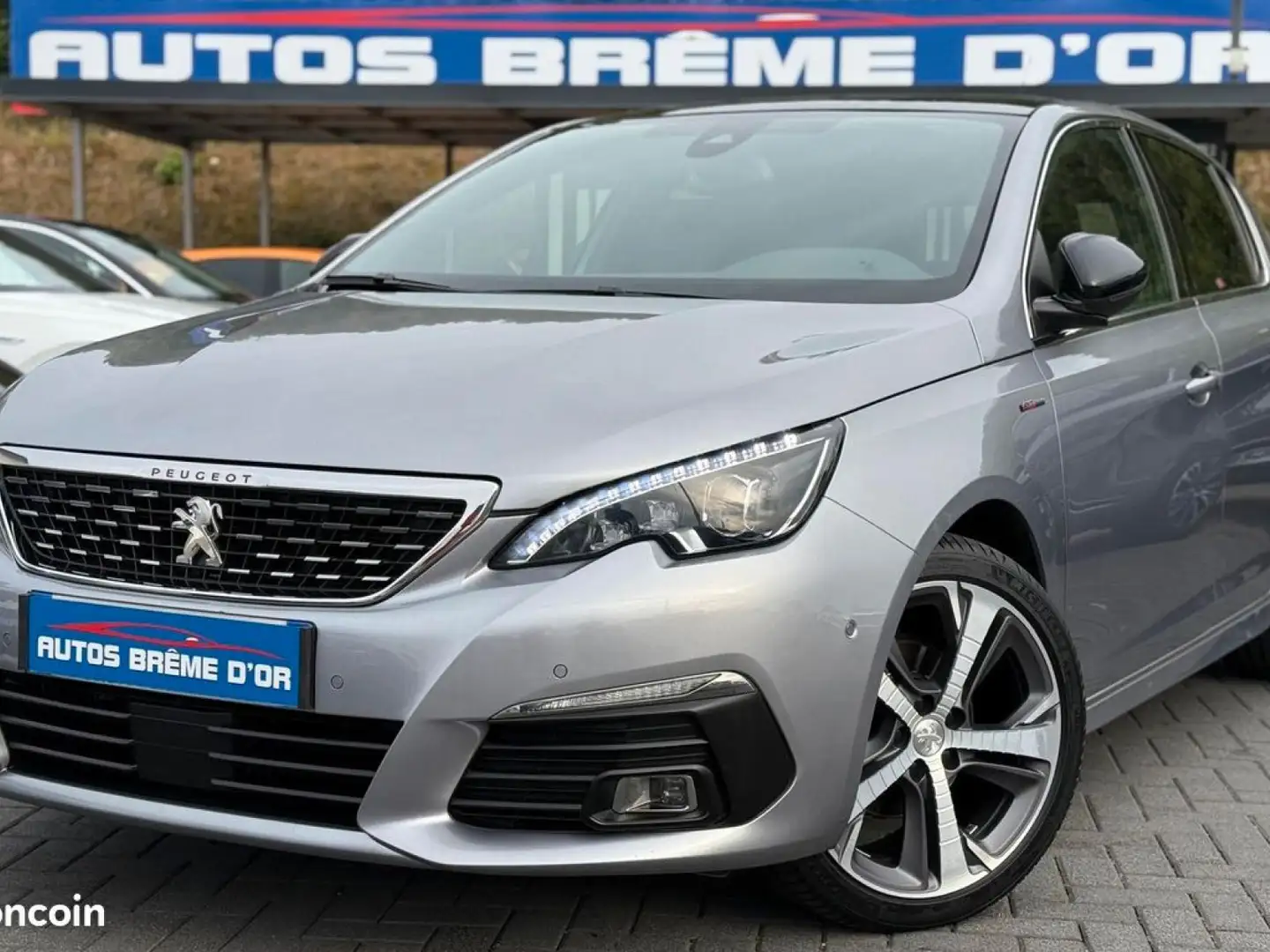 Peugeot 308 308 PureTech 130ch S\u0026amp;S EAT8 GT Line Gris - 1