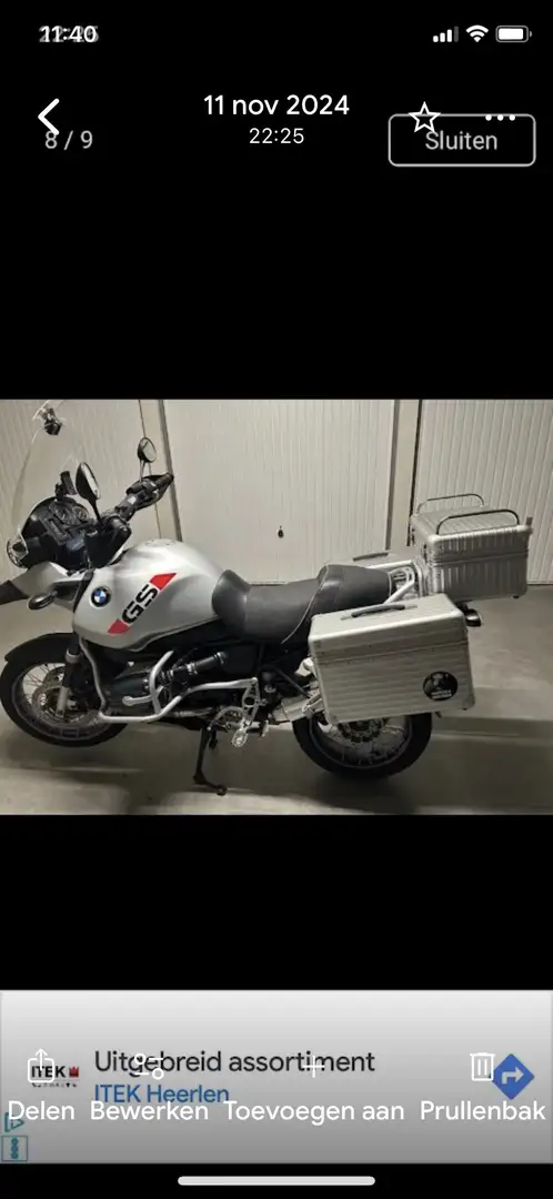 BMW R 1150 GS Adventure gsa. 12/11/2004 - 2