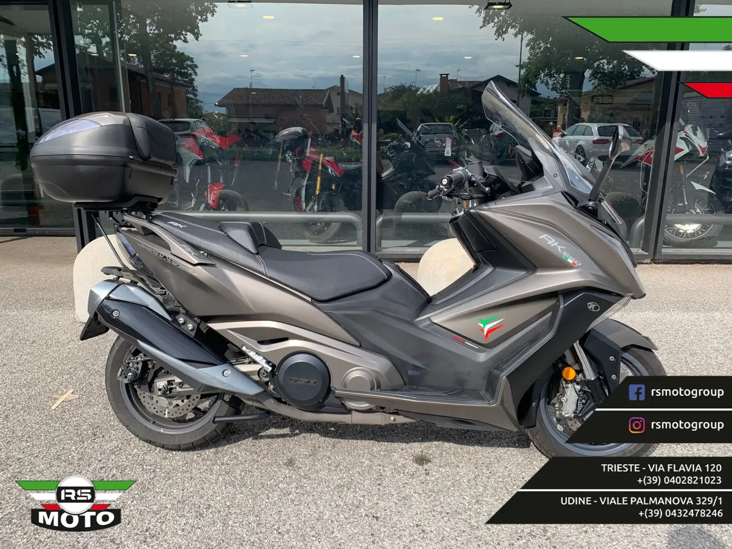 Kymco AK 550 Grigio - 2