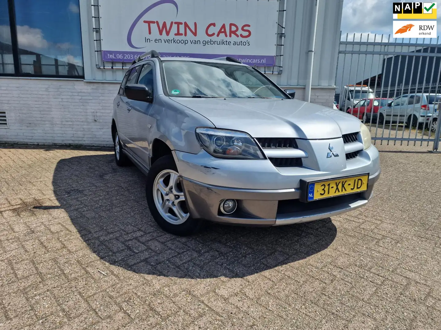 Mitsubishi Outlander Sport 2.0 Invite+ Airco LPG G3 Gris - 1