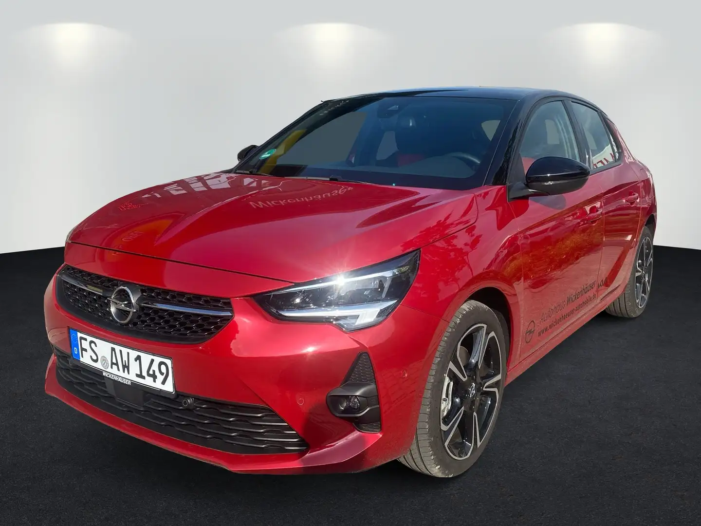 Opel Corsa 5trg 1.2 GS LED+Fernlichtass.+LM+SpurH+BT Rot - 2