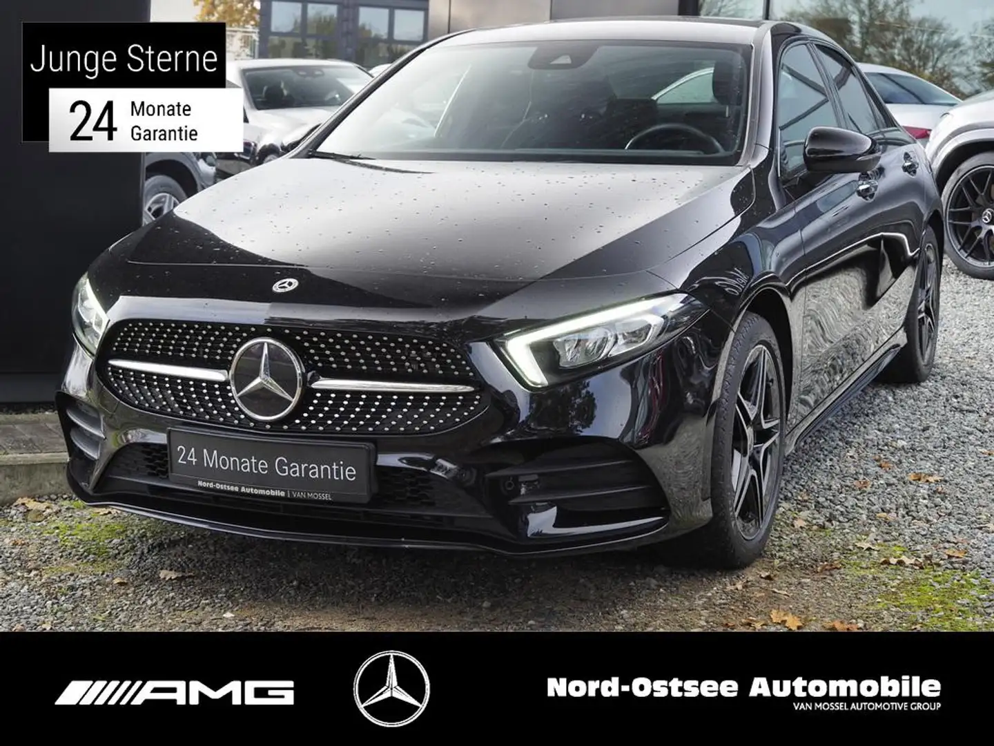 Mercedes-Benz A 250 e AMG NIGHT KAMERA SHZ LED PDC KEYLESS Negro - 1
