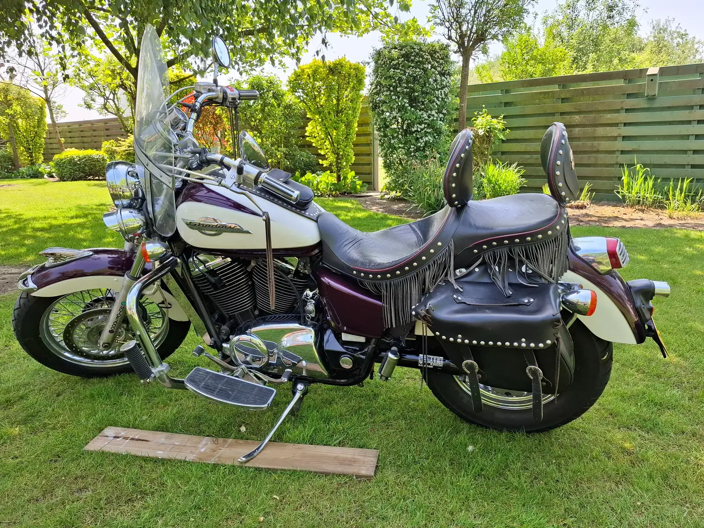 Honda VT 1100 Shadow C2 Paars - 1