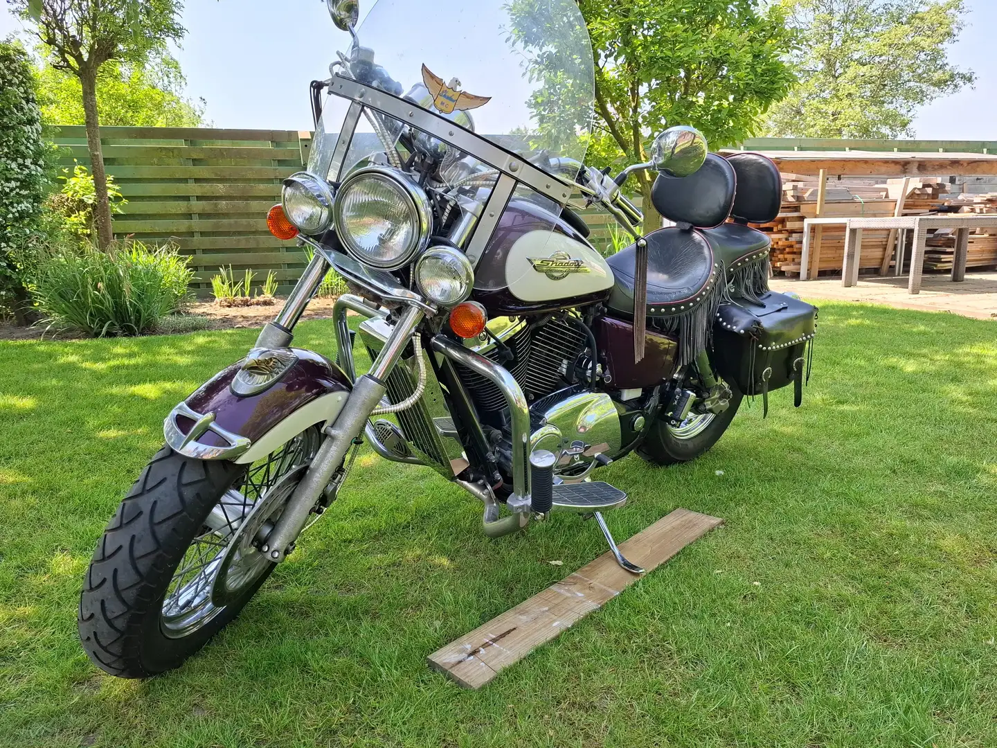 Honda VT 1100 Shadow C2 Paars - 2