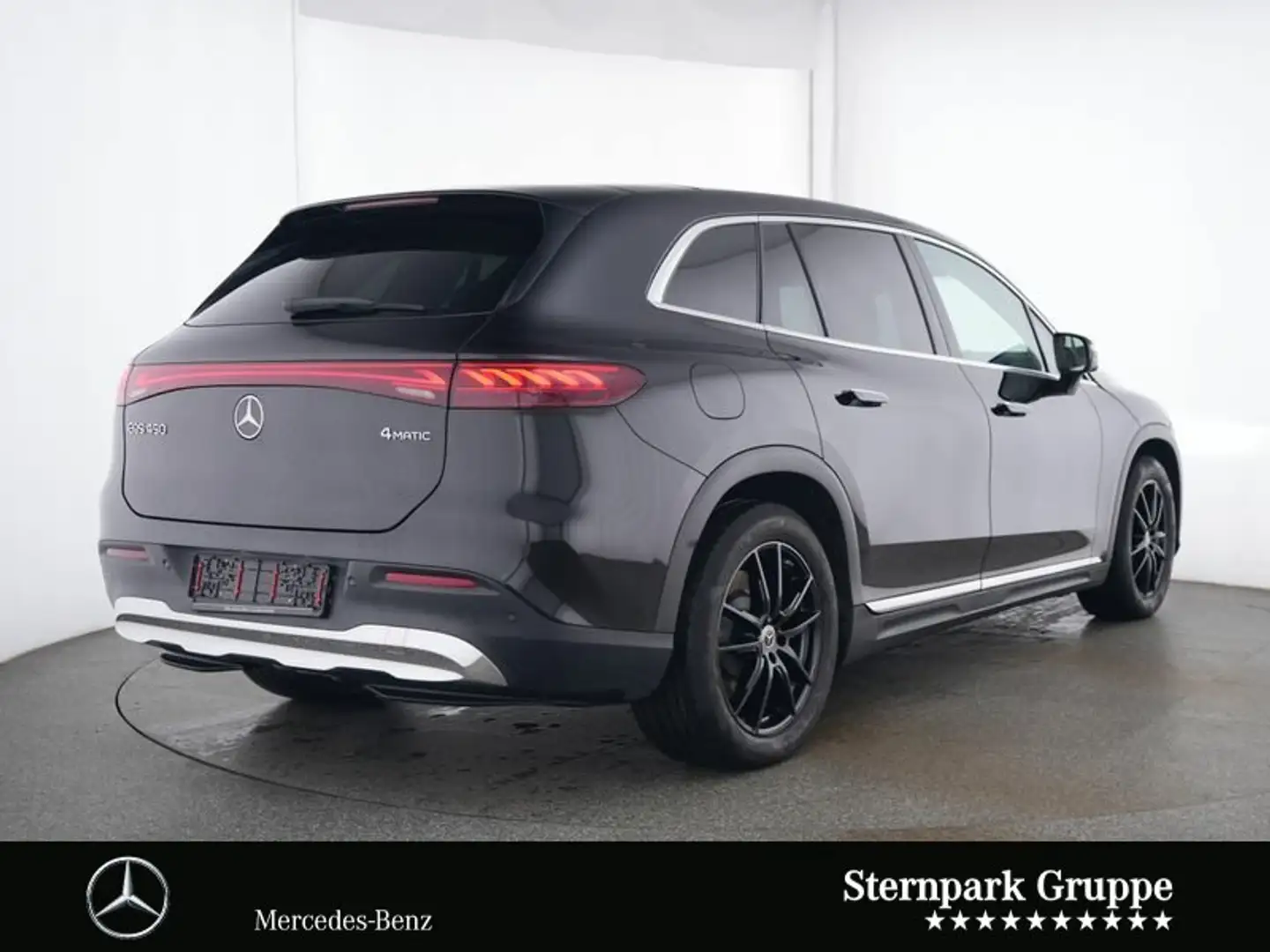 Mercedes-Benz EQS SUV EQS 450 4M SUV '118kWh'AHK'Hyperscreen'Pano'Burm Schwarz - 2