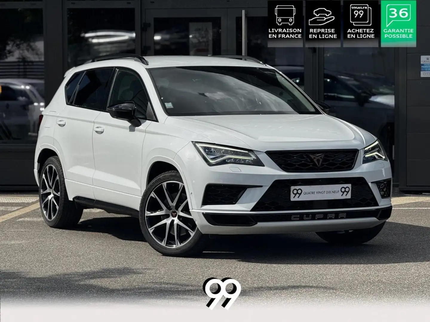 CUPRA Ateca 2.0 TSI 300CH BEATS CAMERA LIVRAISON LOA REPRISE Biały - 1