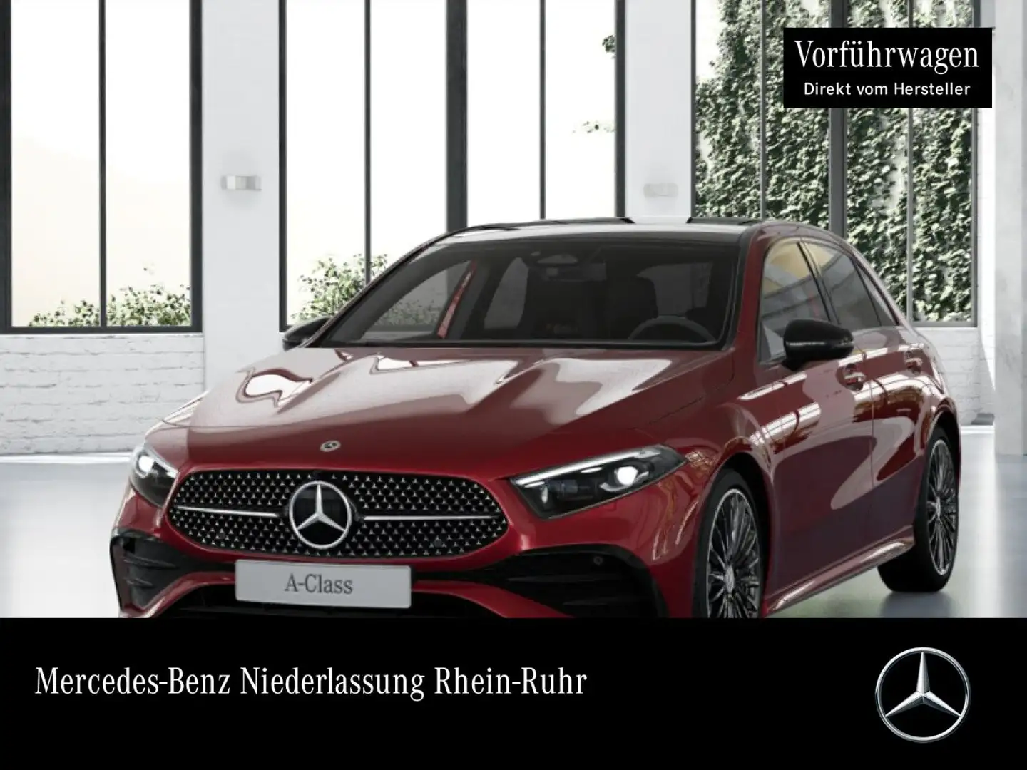 Mercedes-Benz A 180 AMG+NIGHT+PANO+MULTIBEAM+KAMERA+TOTW+KEYLESS Rosso - 1