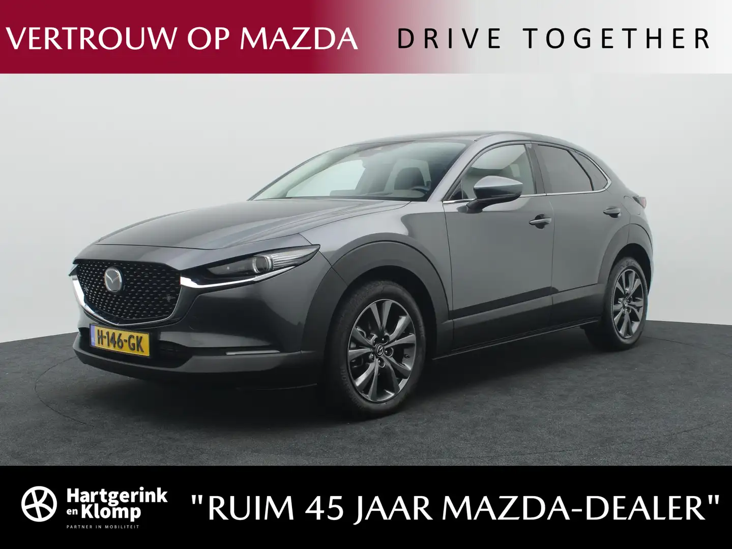 Mazda CX-30 2.0 SkyActiv-X Luxury met afneembare trekhaak : de Grijs - 1