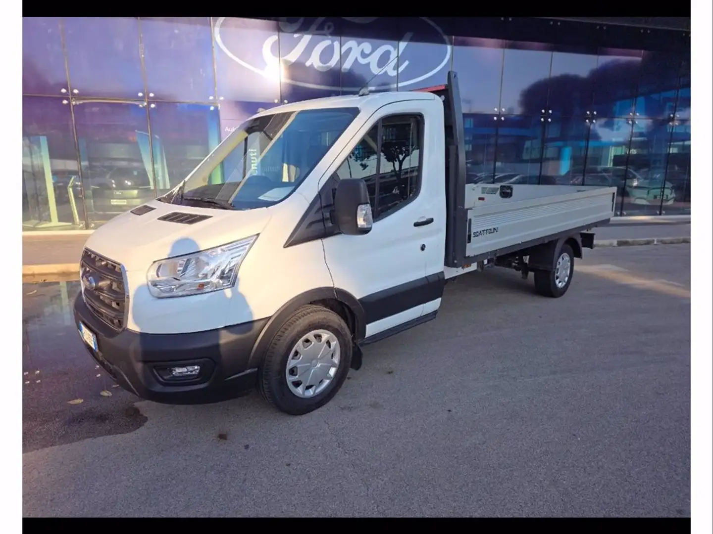 Ford Transit 350 tr.post. 2.0 tdci 130cv trend l3 onnicar ribal Bianco - 1