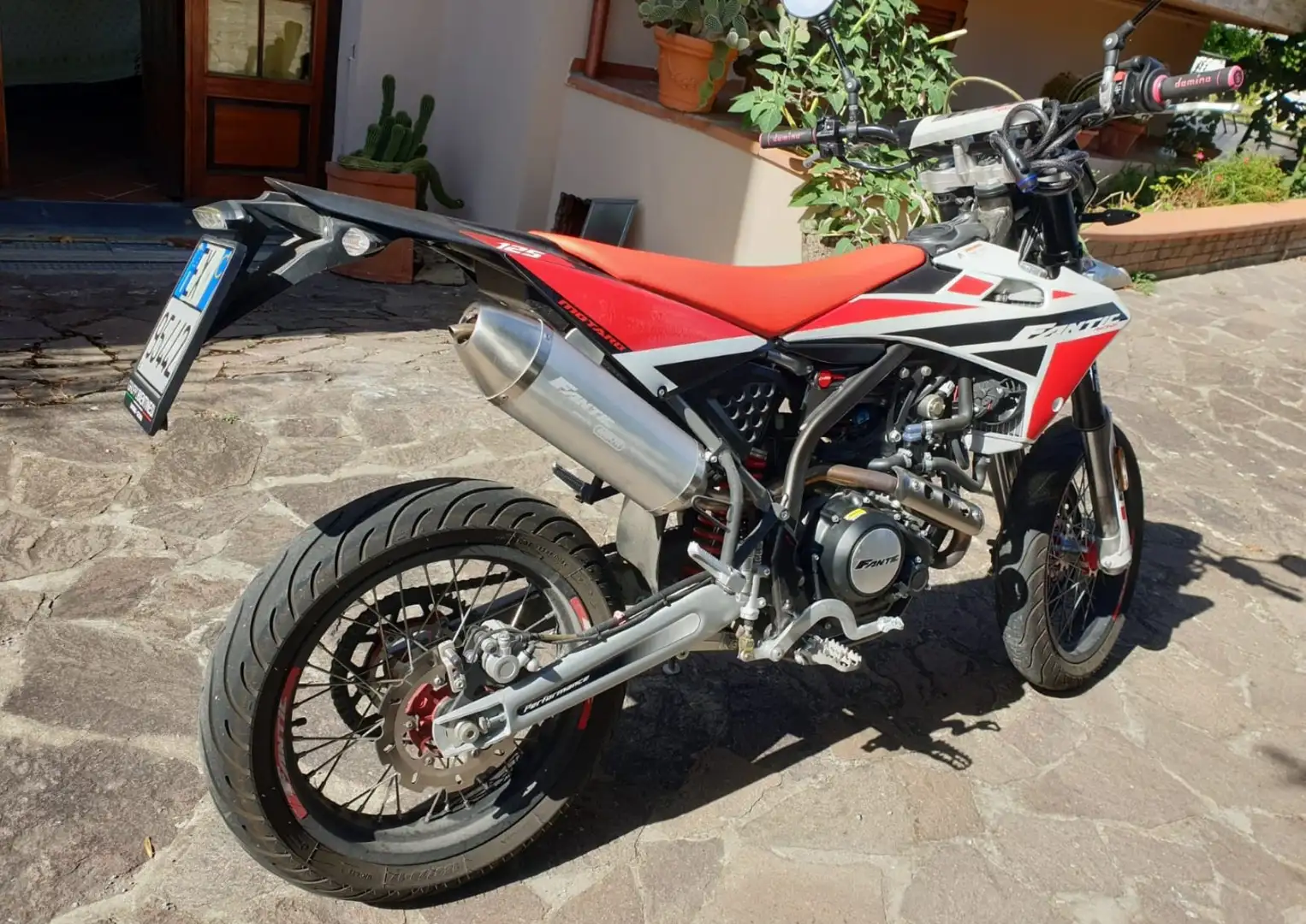 Fantic Strada 125 motard 125 Rojo - 1