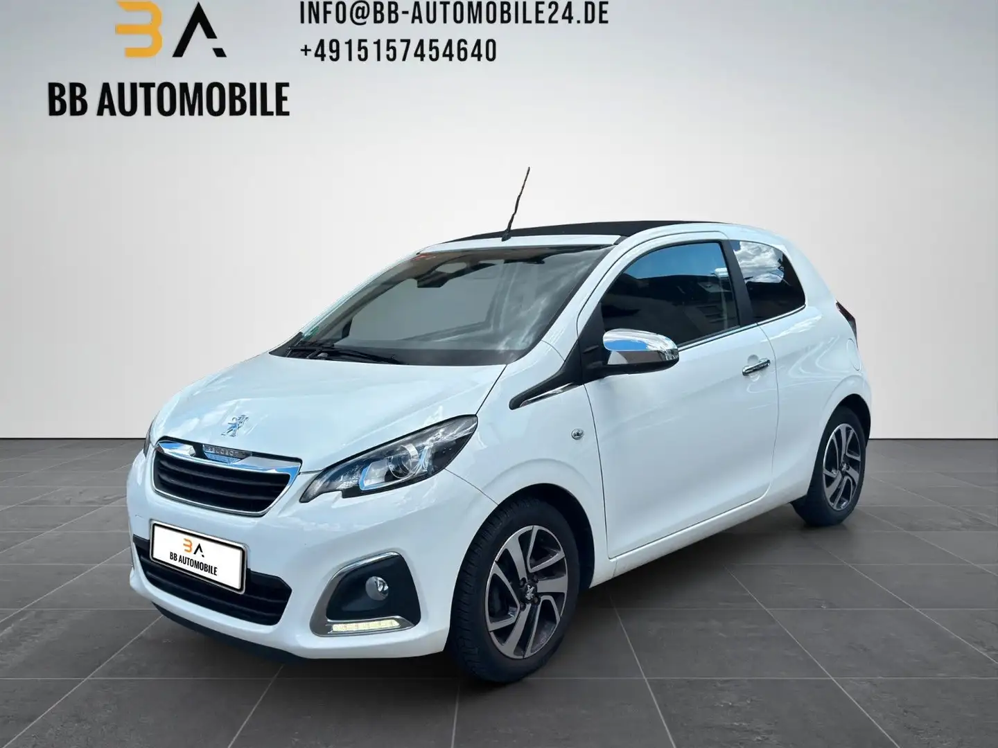 Peugeot 108 TOP Allure CABRIO KLIMA SHZ LED TEMPO Weiß - 1
