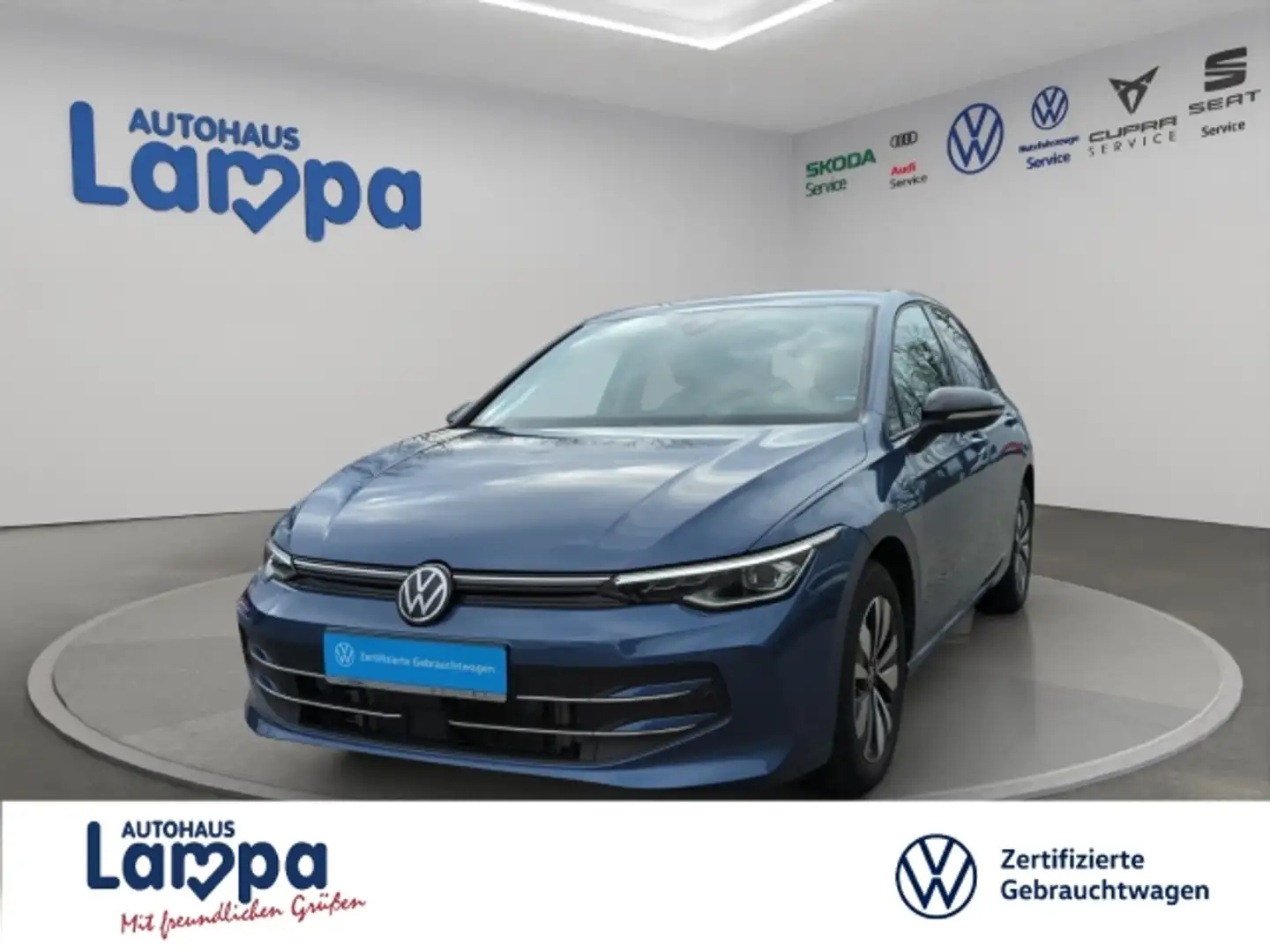 Volkswagen Golf VIII Life 1.5 TSI 6-Gang AHK,NAV,LRH,SHZ,ACC,LED Blau - 2